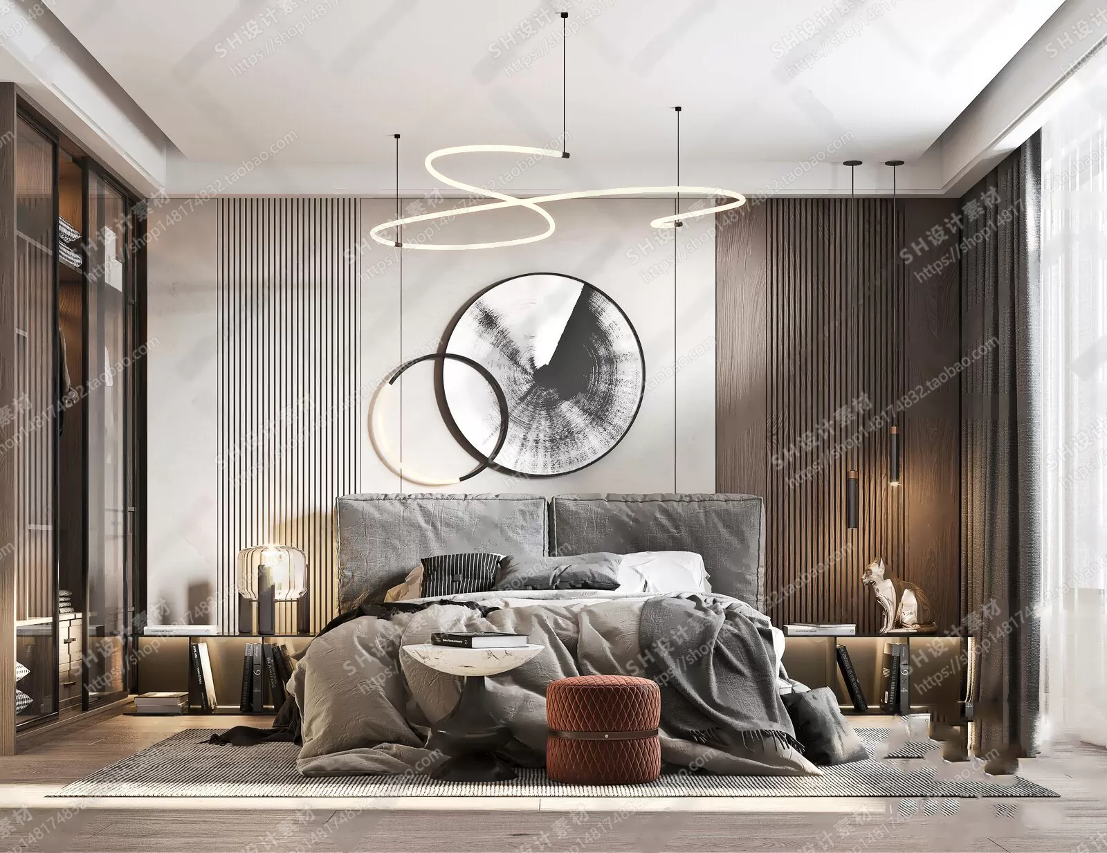 BEDROOM 3D SCENES – VRAY RENDER – 21 BEDROOM 3D SCENES – VRAY RENDER – 21