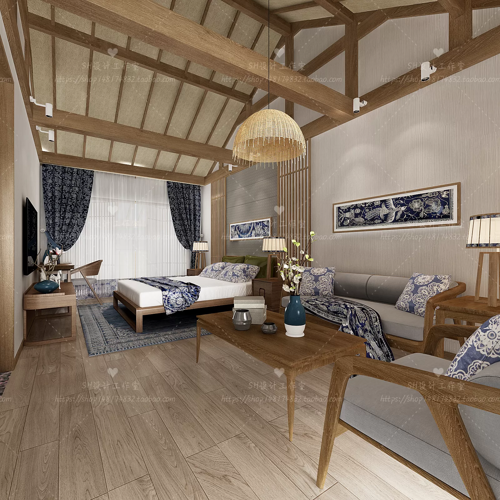 BEDROOM 3D SCENES – VRAY RENDER – 41 BEDROOM 3D SCENES – VRAY RENDER – 41