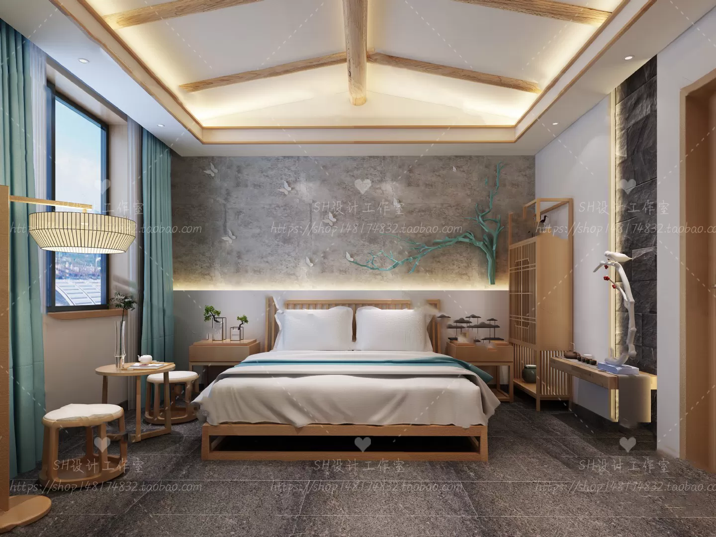 BEDROOM 3D SCENES – VRAY RENDER – 51 BEDROOM 3D SCENES – VRAY RENDER – 51