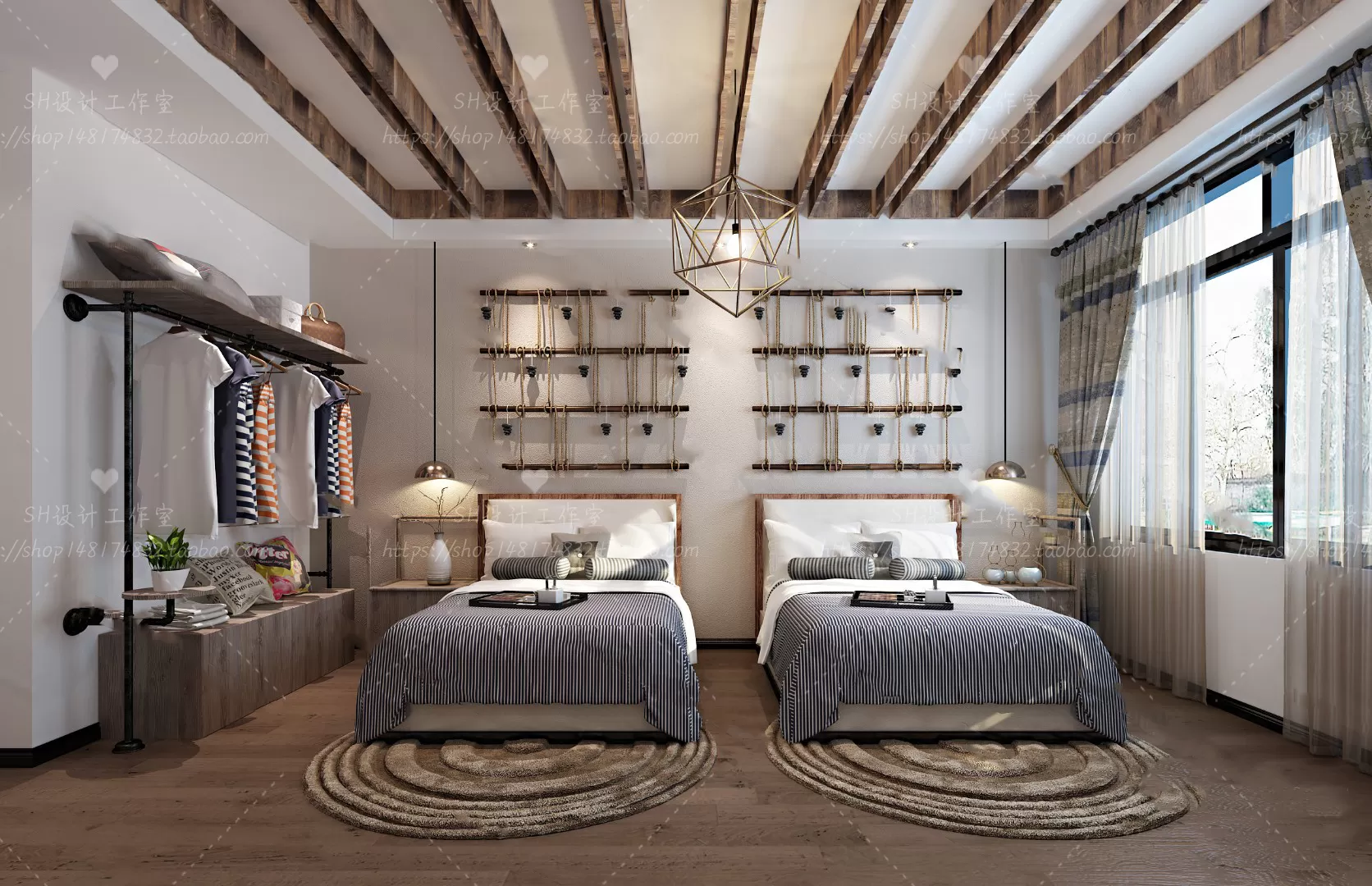 BEDROOM 3D SCENES – VRAY RENDER – 53 BEDROOM 3D SCENES – VRAY RENDER – 53