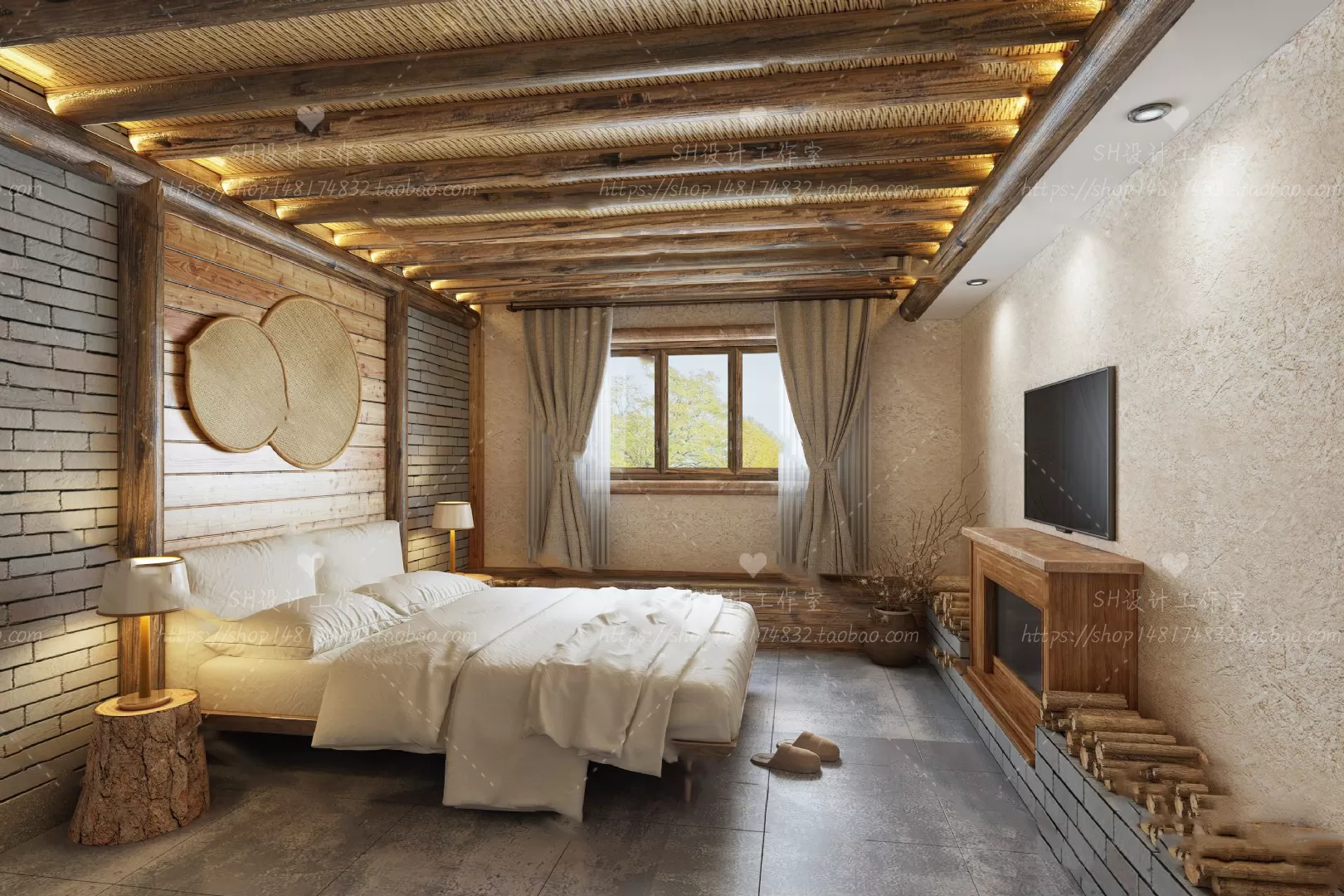 BEDROOM 3D SCENES – VRAY RENDER – 63 BEDROOM 3D SCENES – VRAY RENDER – 63