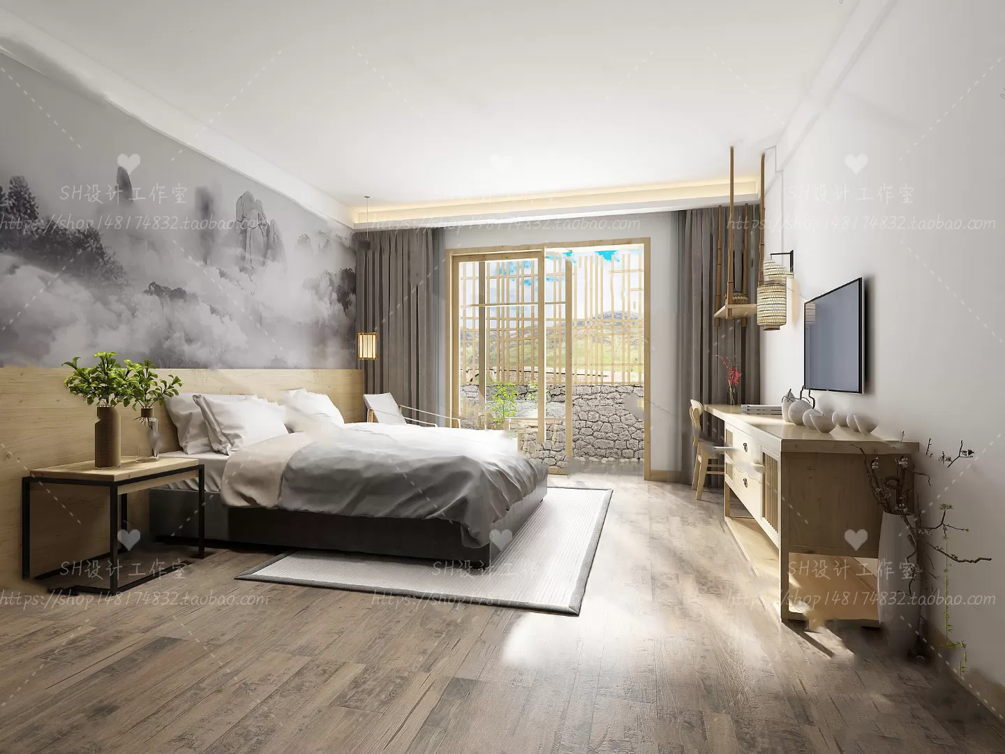 BEDROOM 3D SCENES – VRAY RENDER – 64 BEDROOM 3D SCENES – VRAY RENDER – 64