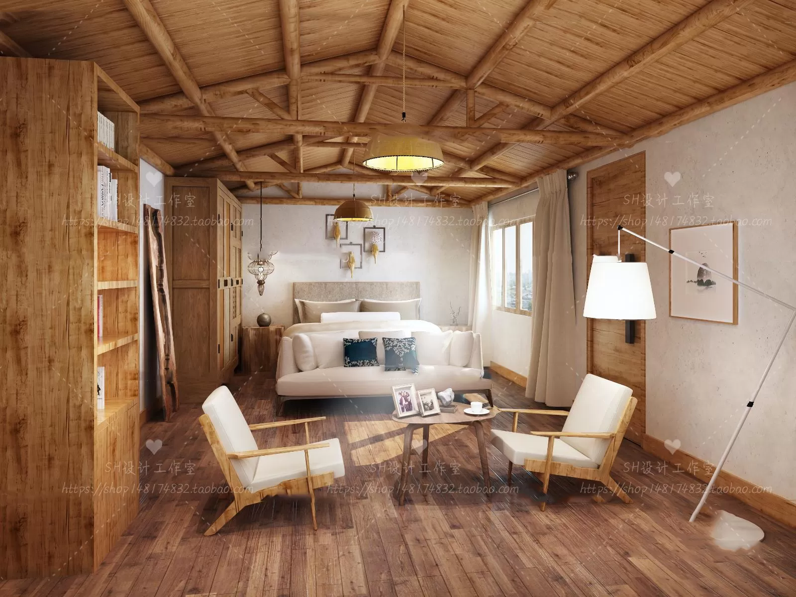 BEDROOM 3D SCENES – VRAY RENDER – 67 BEDROOM 3D SCENES – VRAY RENDER – 67