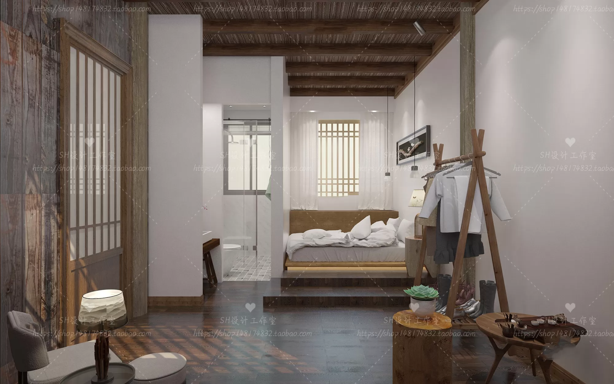 BEDROOM 3D SCENES – VRAY RENDER – 70 BEDROOM 3D SCENES – VRAY RENDER – 70