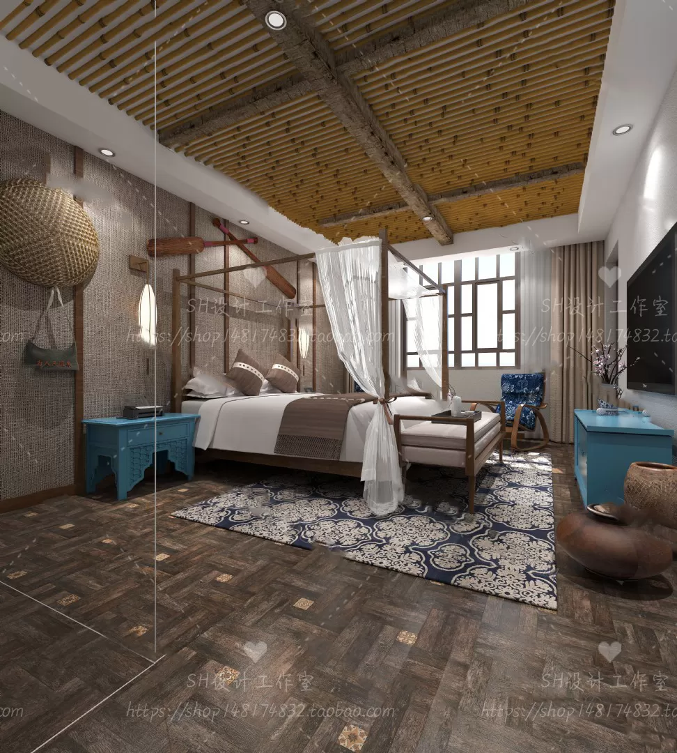 BEDROOM 3D SCENES – VRAY RENDER – 72 BEDROOM 3D SCENES – VRAY RENDER – 72