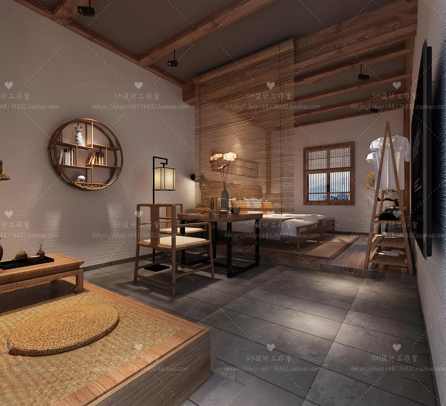 BEDROOM 3D SCENES – VRAY RENDER – 80 BEDROOM 3D SCENES – VRAY RENDER – 80
