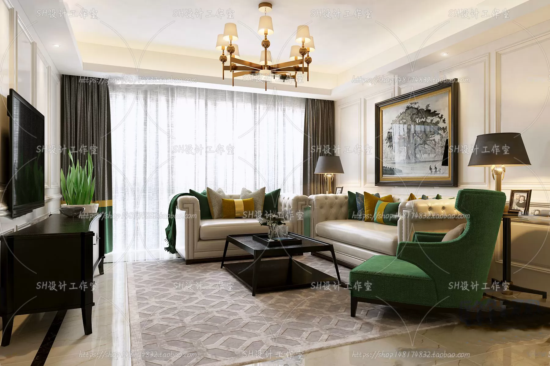 BEDROOM 3D SCENES – VRAY RENDER – 233 BEDROOM 3D SCENES – VRAY RENDER – 233