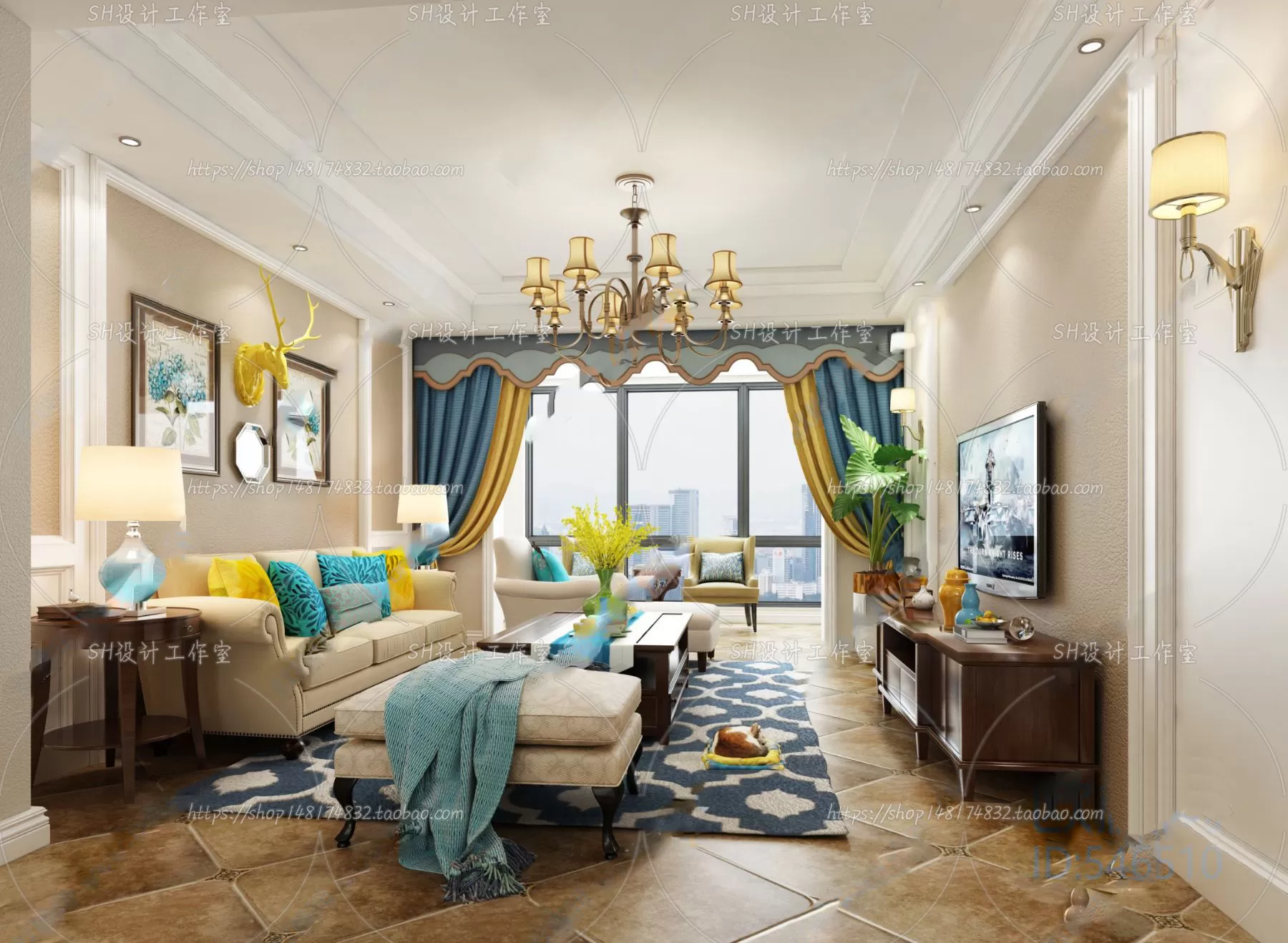 BEDROOM 3D SCENES – VRAY RENDER – 243 BEDROOM 3D SCENES – VRAY RENDER – 243
