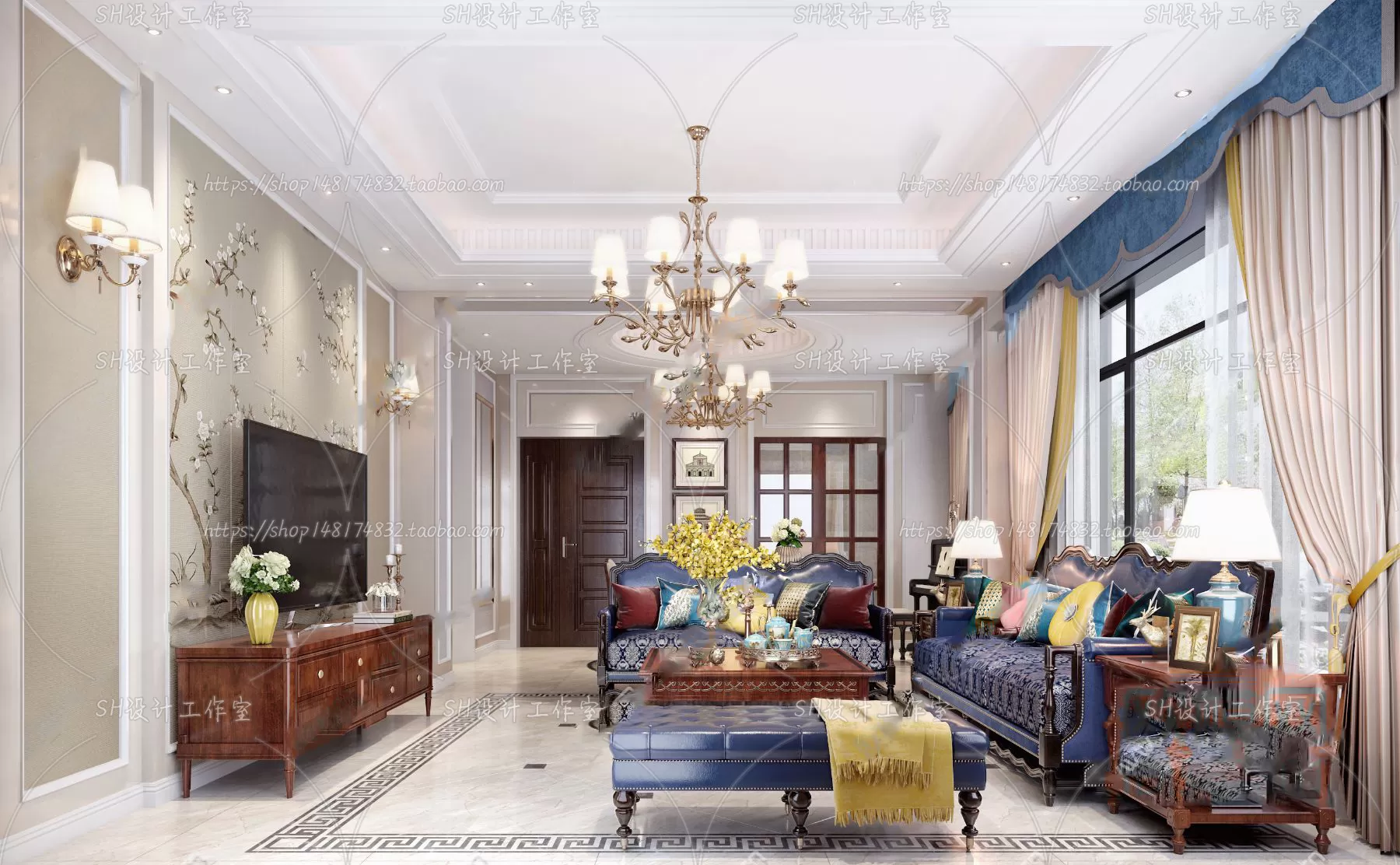 BEDROOM 3D SCENES – VRAY RENDER – 244 BEDROOM 3D SCENES – VRAY RENDER – 244