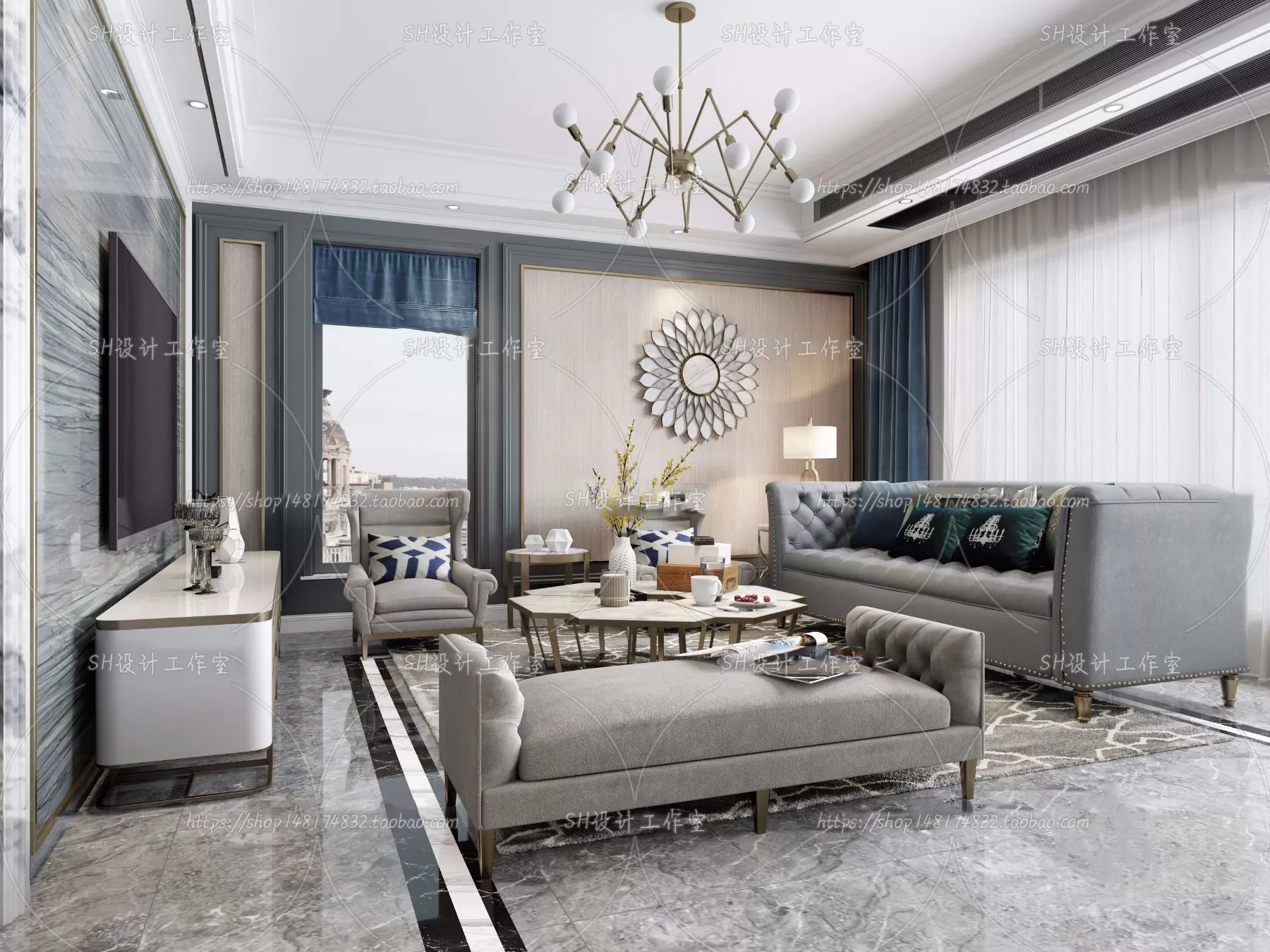 BEDROOM 3D SCENES – VRAY RENDER – 245 BEDROOM 3D SCENES – VRAY RENDER – 245