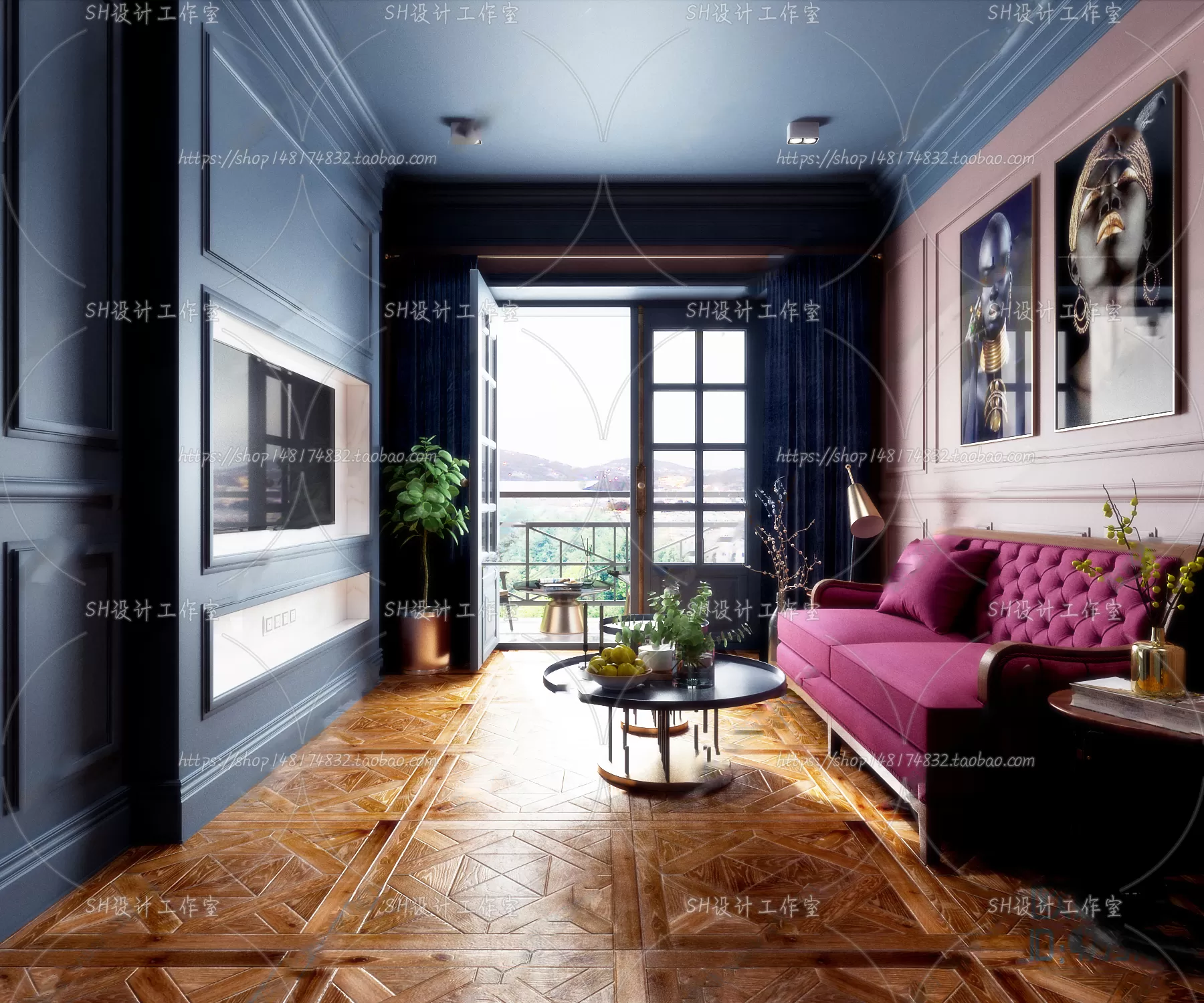BEDROOM 3D SCENES – VRAY RENDER – 257 BEDROOM 3D SCENES – VRAY RENDER – 257