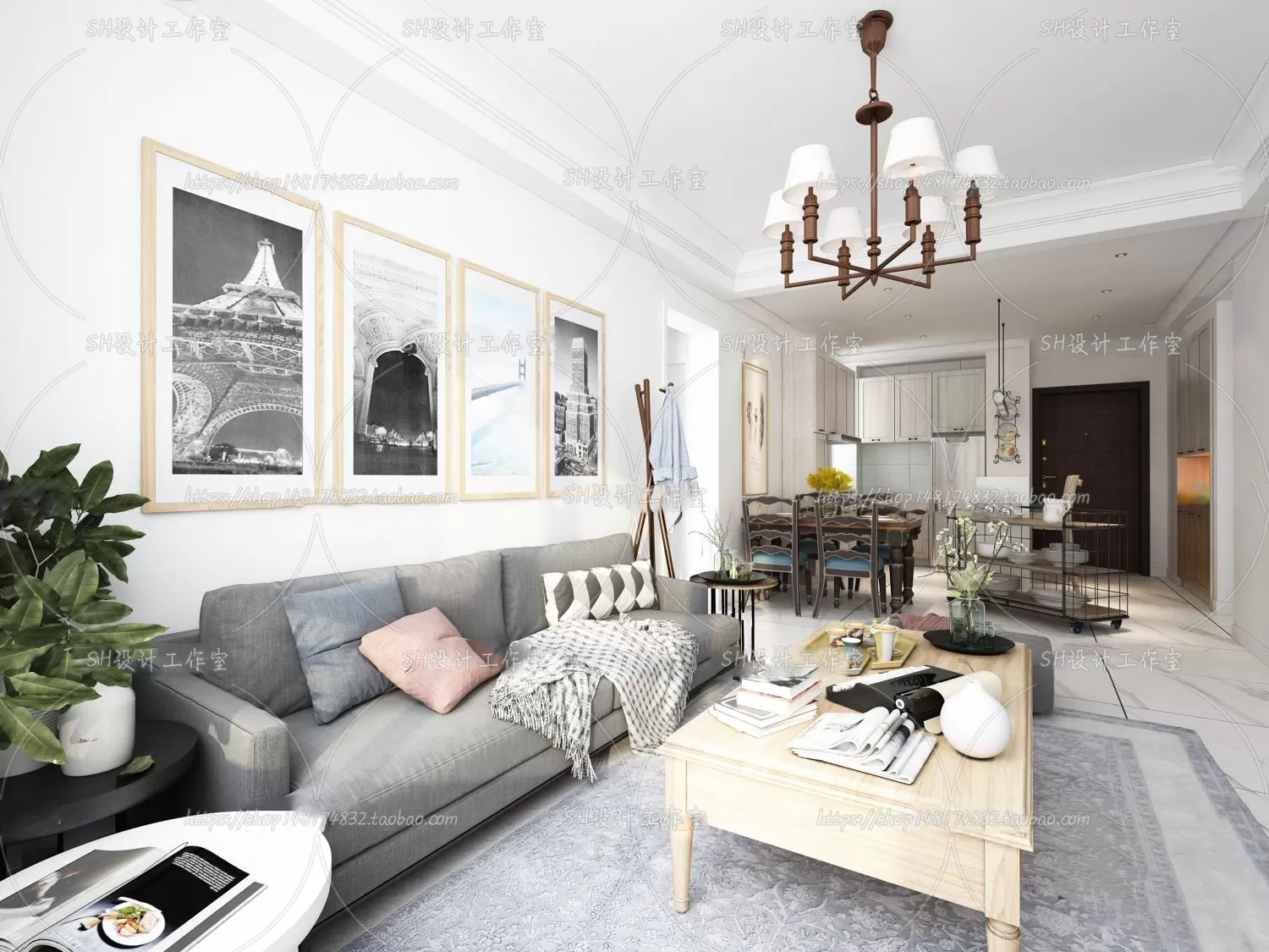 BEDROOM 3D SCENES – VRAY RENDER – 258 BEDROOM 3D SCENES – VRAY RENDER – 258