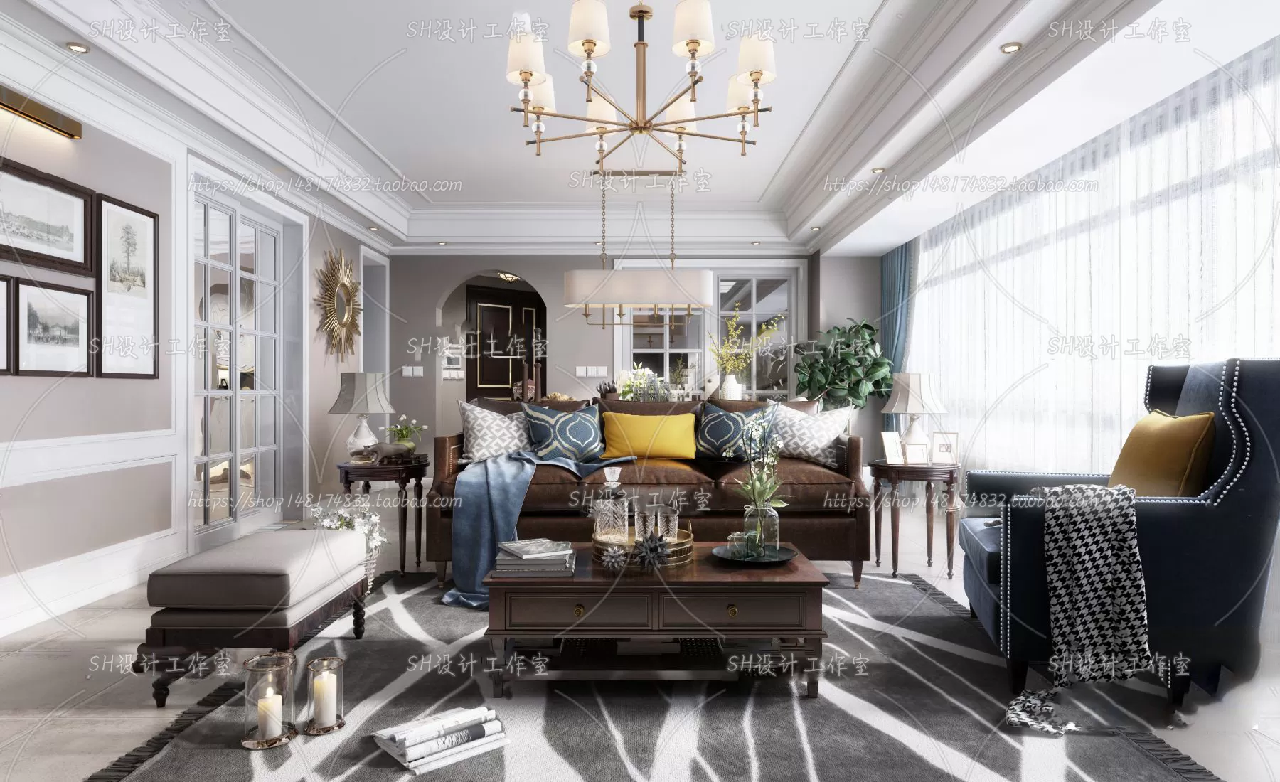 BEDROOM 3D SCENES – VRAY RENDER – 273 BEDROOM 3D SCENES – VRAY RENDER – 273