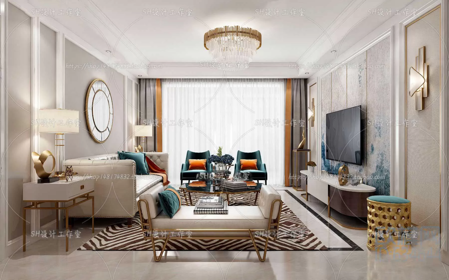 BEDROOM 3D SCENES – VRAY RENDER – 278 BEDROOM 3D SCENES – VRAY RENDER – 278