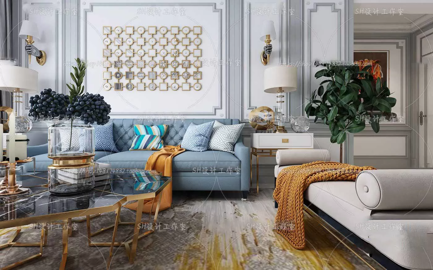 BEDROOM 3D SCENES – VRAY RENDER – 281 BEDROOM 3D SCENES – VRAY RENDER – 281