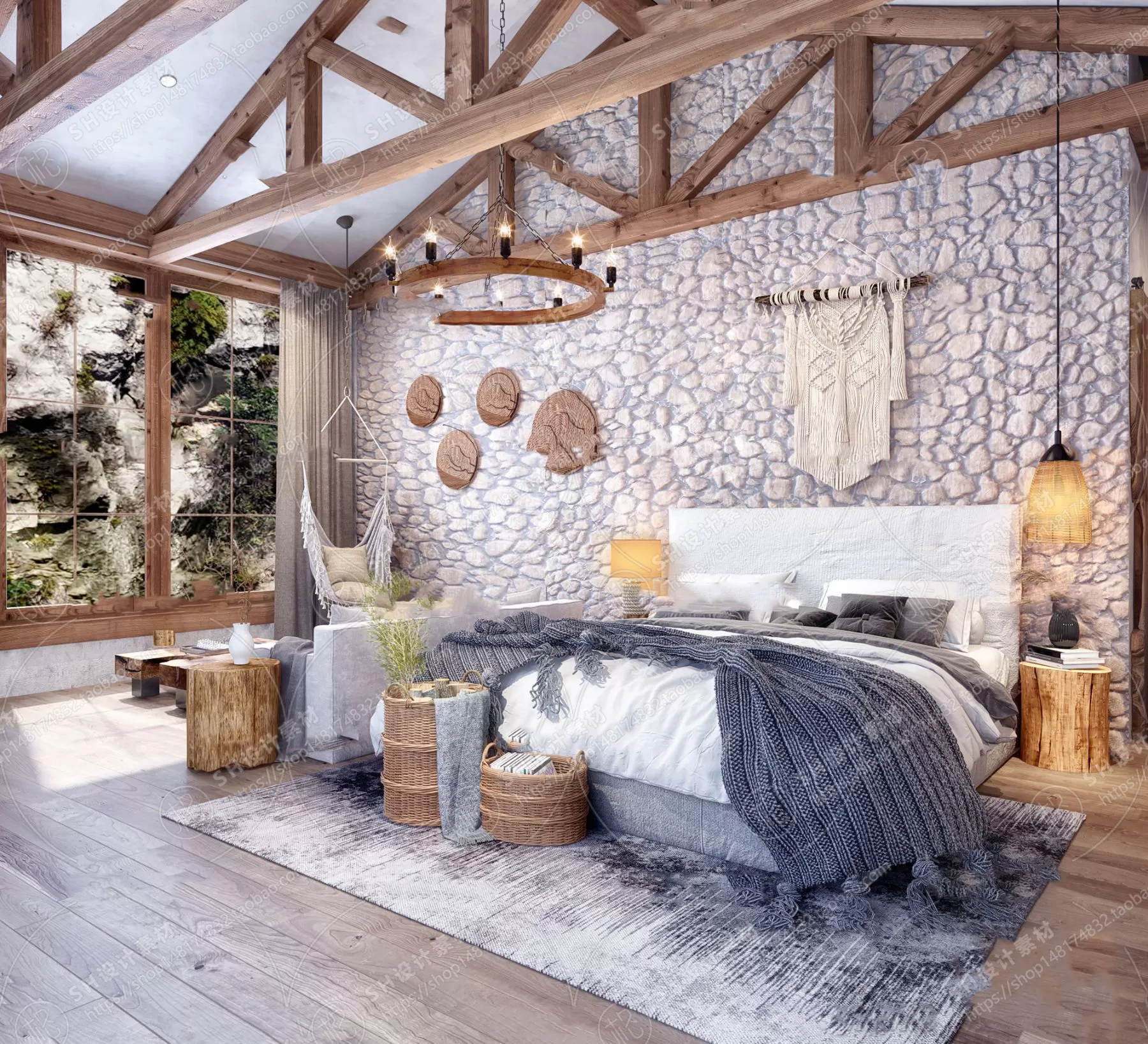 BEDROOM 3D SCENES – VRAY RENDER – 321 BEDROOM 3D SCENES – VRAY RENDER – 321