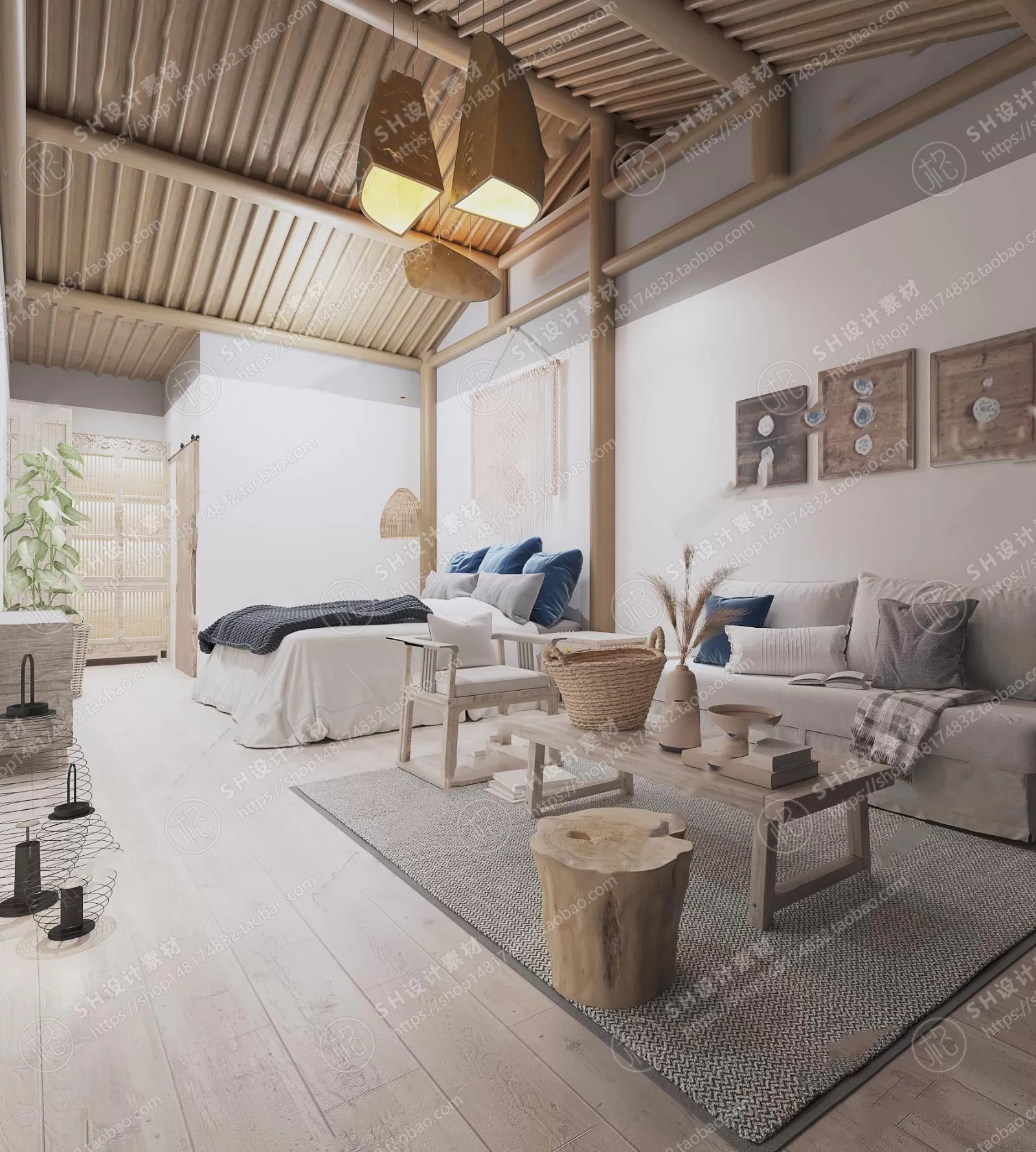 BEDROOM 3D SCENES – VRAY RENDER – 331 BEDROOM 3D SCENES – VRAY RENDER – 331