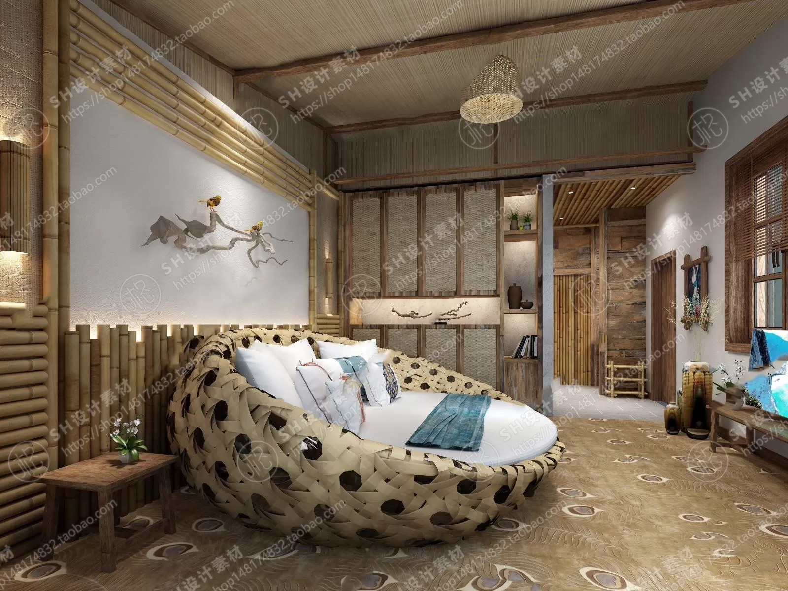 BEDROOM 3D SCENES – VRAY RENDER – 335 BEDROOM 3D SCENES – VRAY RENDER – 335