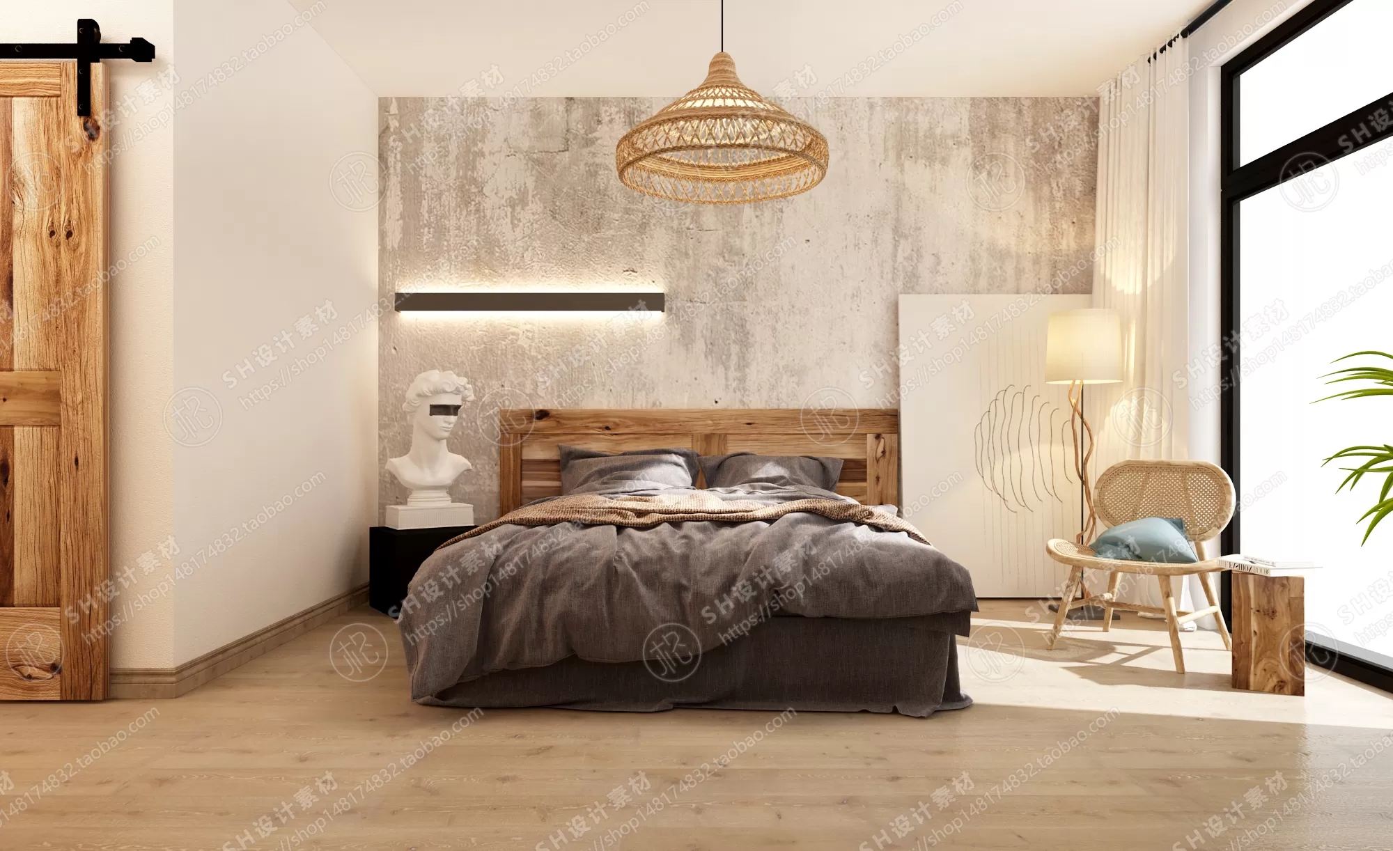 BEDROOM 3D SCENES – VRAY RENDER – 360 BEDROOM 3D SCENES – VRAY RENDER – 360