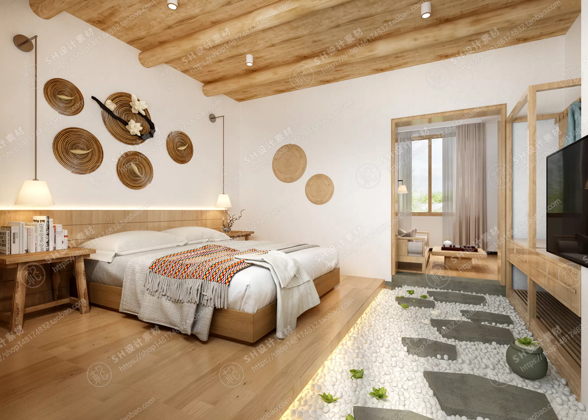 BEDROOM 3D SCENES – VRAY RENDER – 361 BEDROOM 3D SCENES – VRAY RENDER – 361
