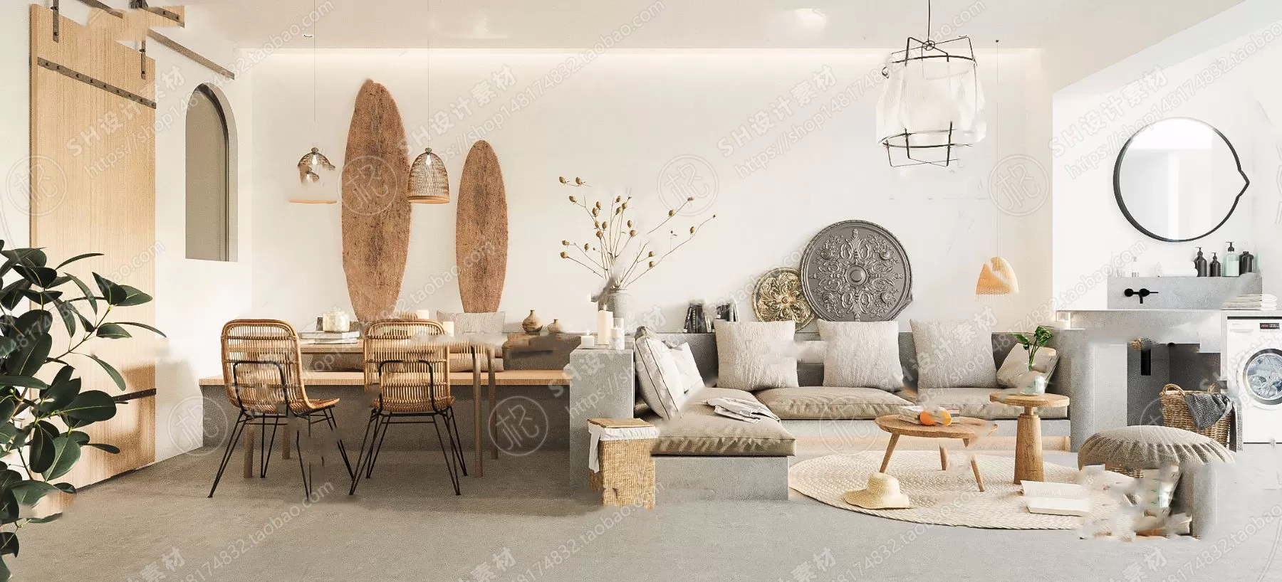 BEDROOM 3D SCENES – VRAY RENDER – 363 BEDROOM 3D SCENES – VRAY RENDER – 363