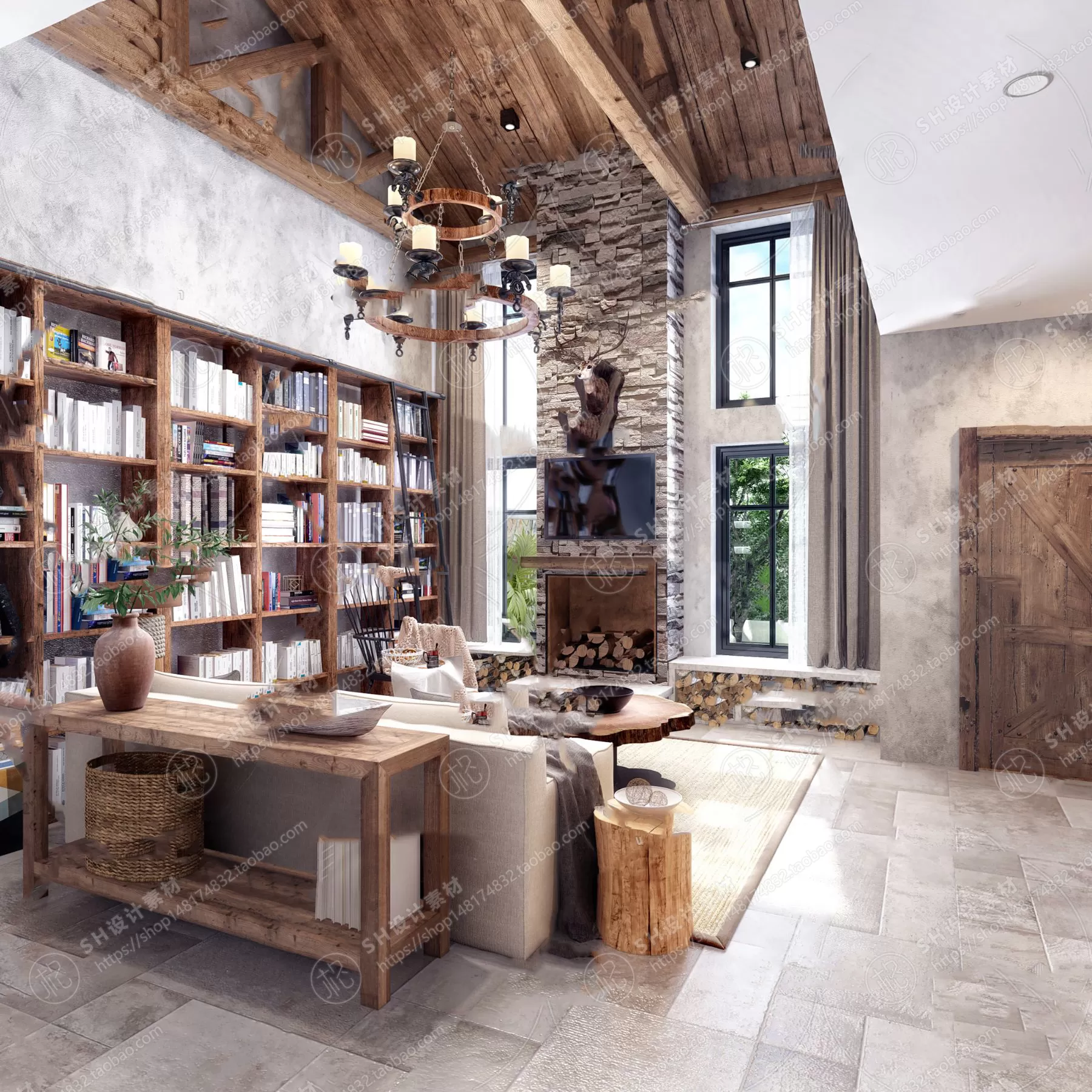 BEDROOM 3D SCENES – VRAY RENDER – 371 BEDROOM 3D SCENES – VRAY RENDER – 371