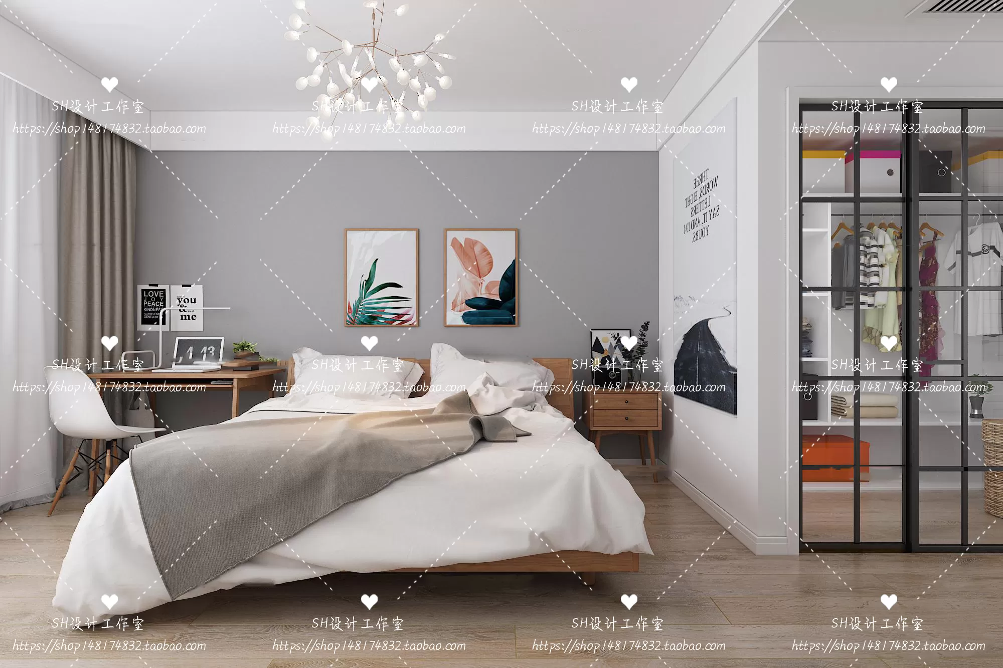 BEDROOM 3D SCENES – VRAY RENDER – 432 BEDROOM 3D SCENES – VRAY RENDER – 432