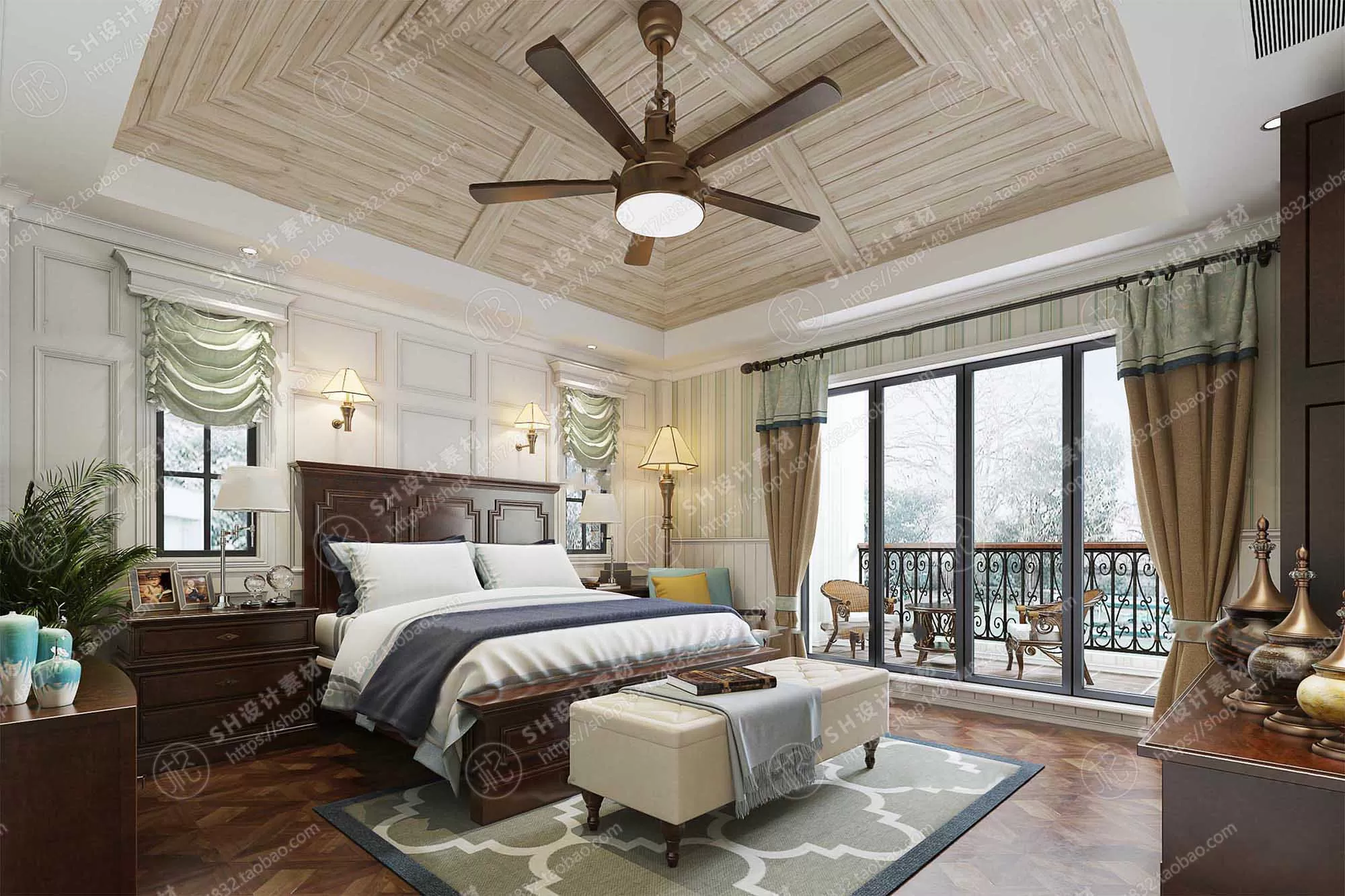 BEDROOM 3D SCENES – VRAY RENDER – 545 BEDROOM 3D SCENES – VRAY RENDER – 545