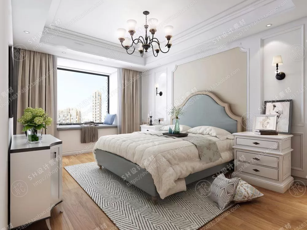 BEDROOM 3D SCENES – VRAY RENDER – 567 BEDROOM 3D SCENES – VRAY RENDER – 567
