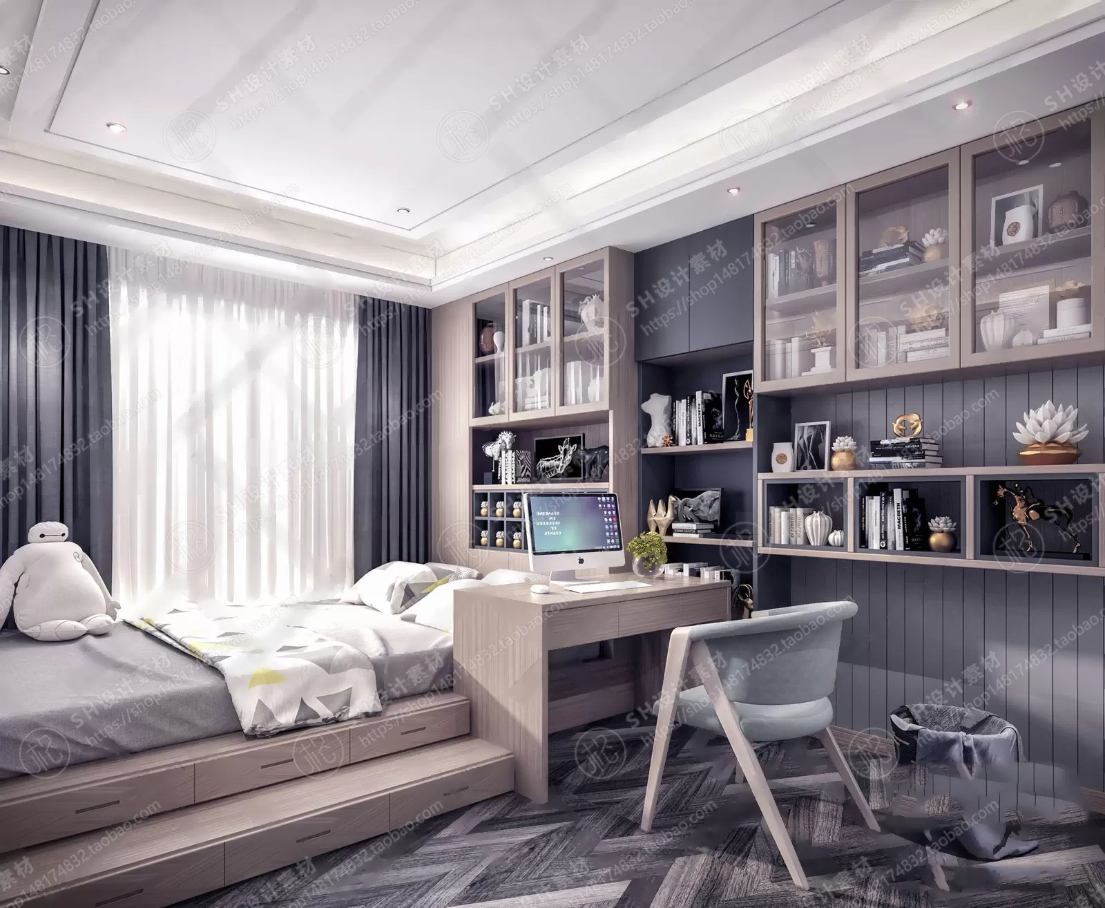 CHILDREN ROOM 3D SCENES – VRAY RENDER – 04 CHILDREN ROOM 3D SCENES – VRAY RENDER – 04