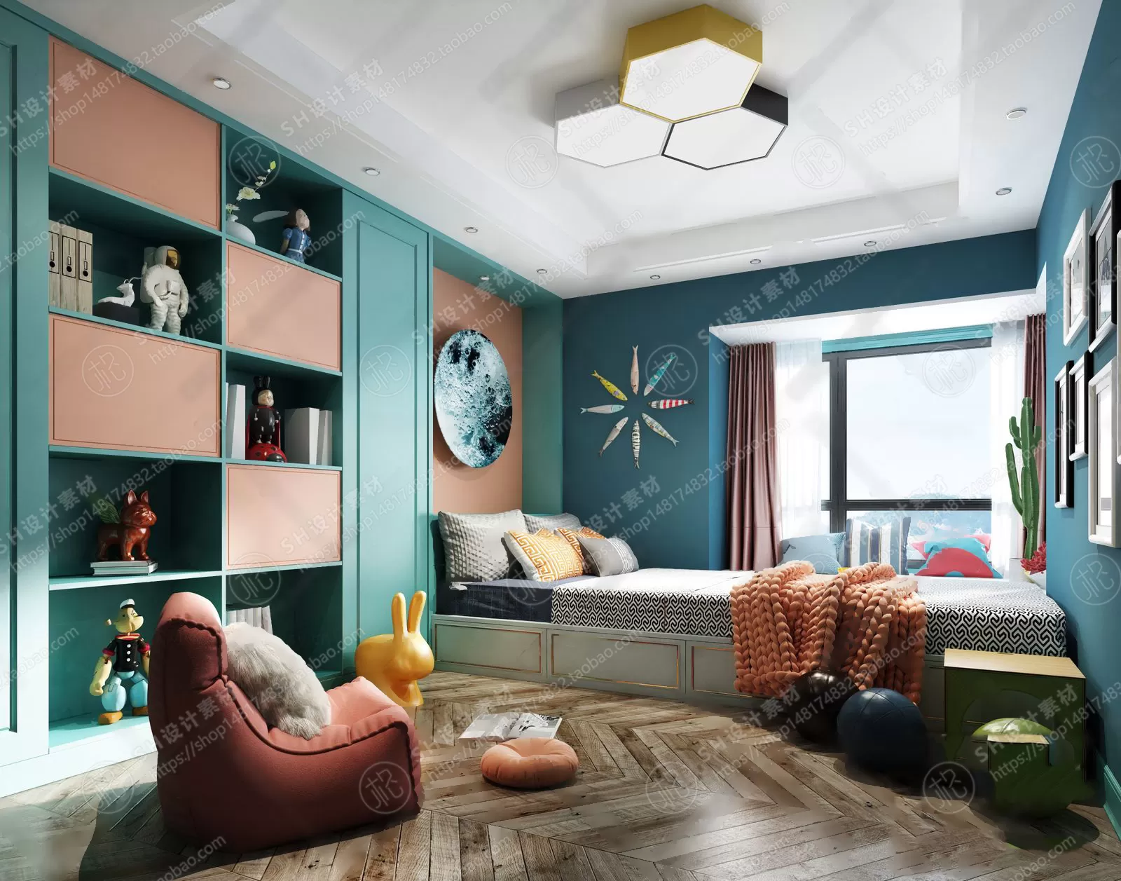 CHILDREN ROOM 3D SCENES – VRAY RENDER – 27 CHILDREN ROOM 3D SCENES – VRAY RENDER – 27