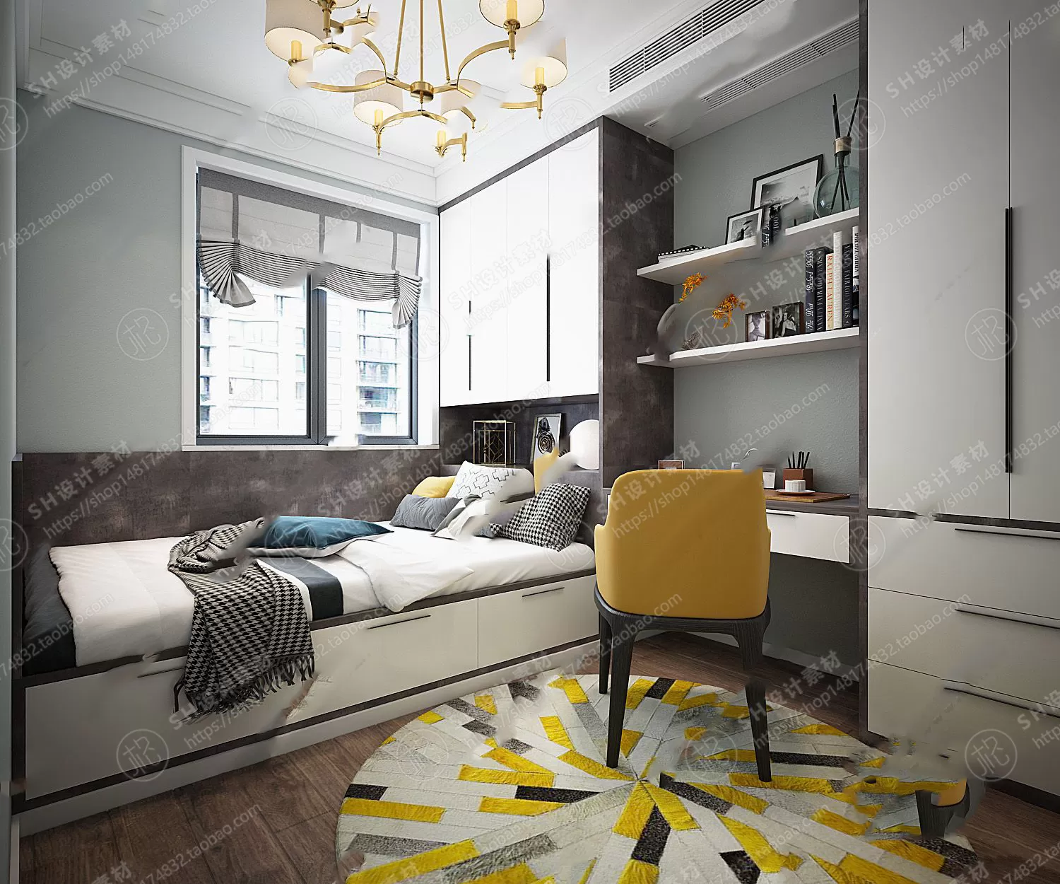 CHILDREN ROOM 3D SCENES – VRAY RENDER – 28 CHILDREN ROOM 3D SCENES – VRAY RENDER – 28