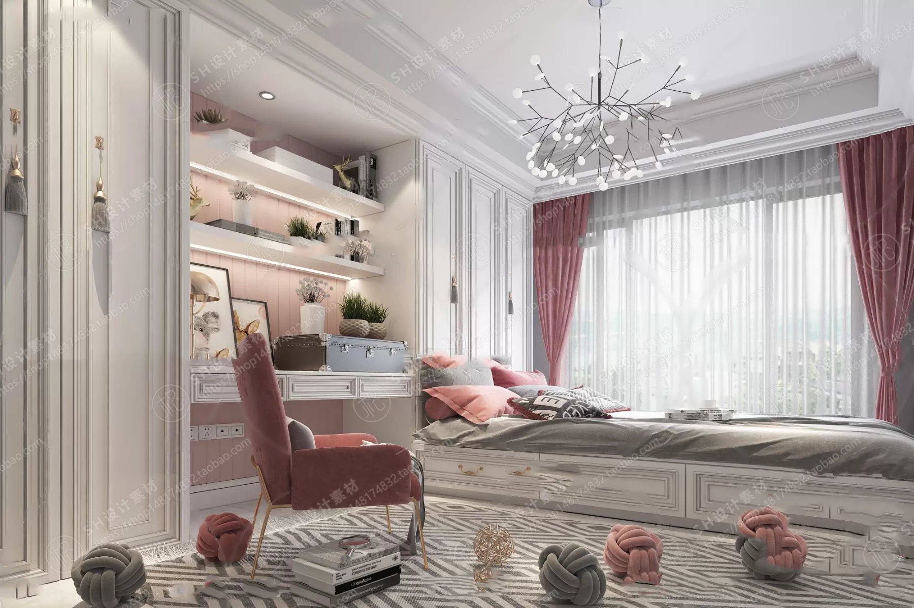 CHILDREN ROOM 3D SCENES – VRAY RENDER – 29 CHILDREN ROOM 3D SCENES – VRAY RENDER – 29