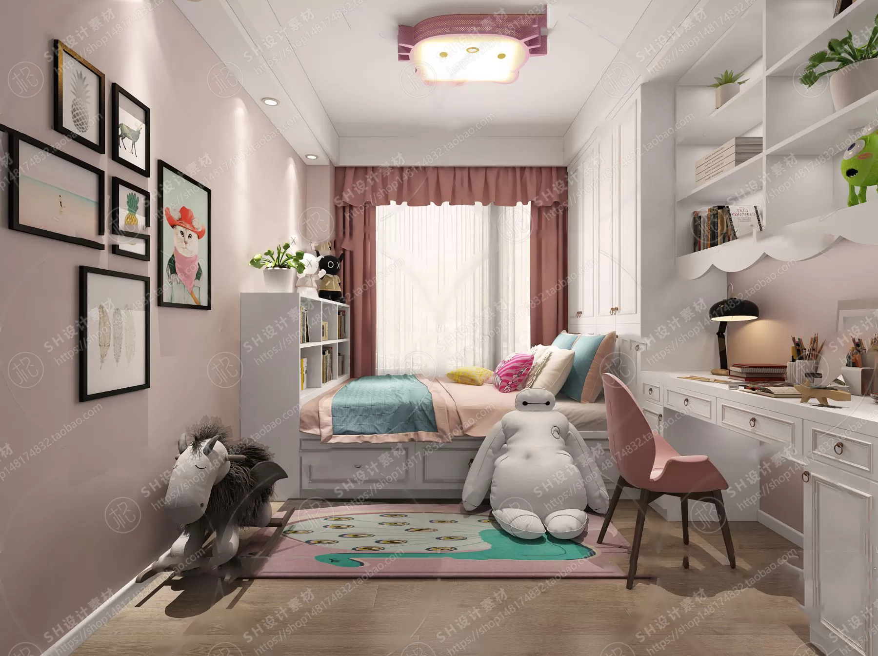 CHILDREN ROOM 3D SCENES – VRAY RENDER – 31 CHILDREN ROOM 3D SCENES – VRAY RENDER – 31