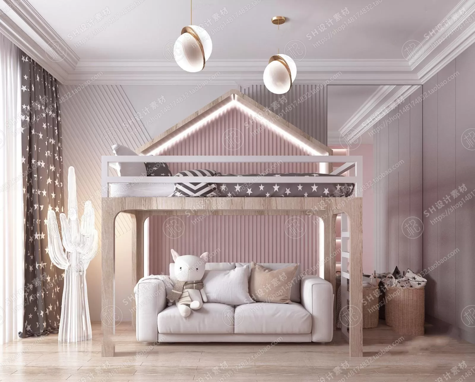 CHILDREN ROOM 3D SCENES – VRAY RENDER – 37 CHILDREN ROOM 3D SCENES – VRAY RENDER – 37