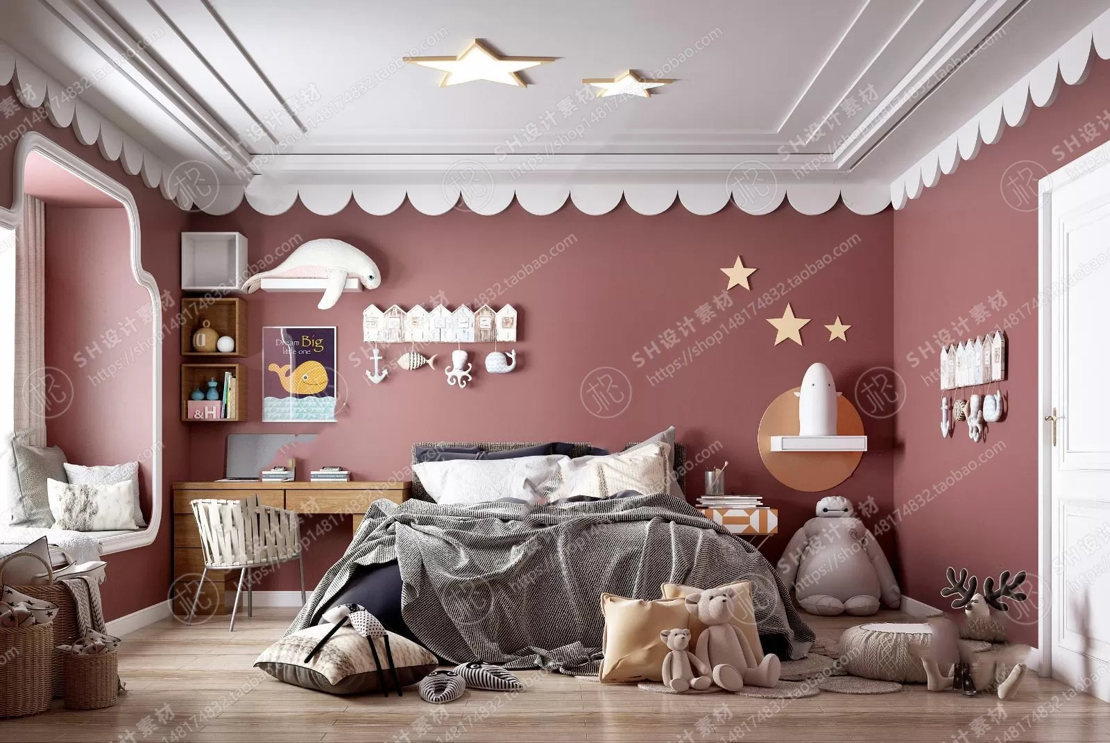 CHILDREN ROOM 3D SCENES – VRAY RENDER – 39 CHILDREN ROOM 3D SCENES – VRAY RENDER – 39