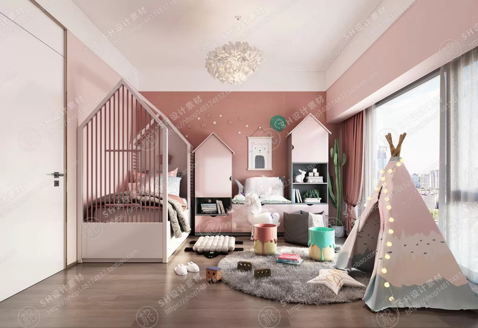 CHILDREN ROOM 3D SCENES – VRAY RENDER – 41 CHILDREN ROOM 3D SCENES – VRAY RENDER – 41