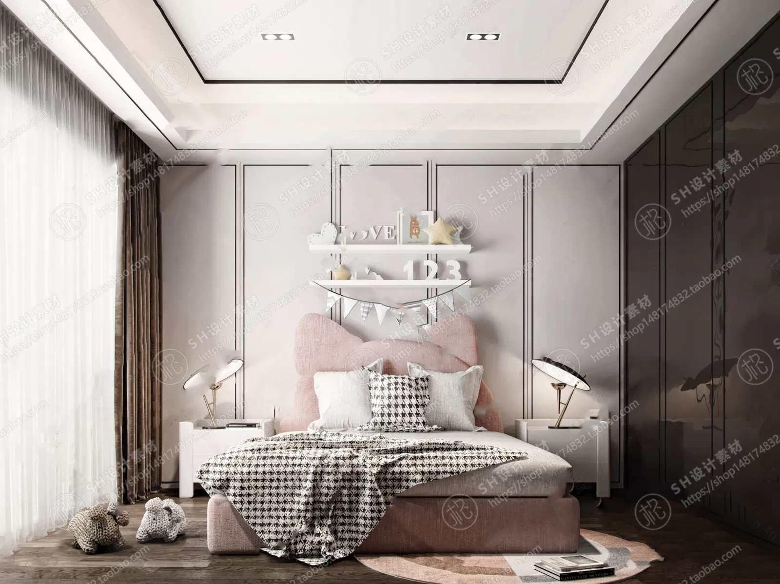 CHILDREN ROOM 3D SCENES – VRAY RENDER – 42 CHILDREN ROOM 3D SCENES – VRAY RENDER – 42