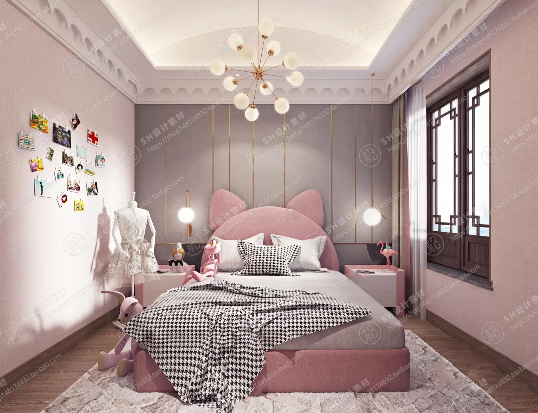 CHILDREN ROOM 3D SCENES – VRAY RENDER – 45 CHILDREN ROOM 3D SCENES – VRAY RENDER – 45