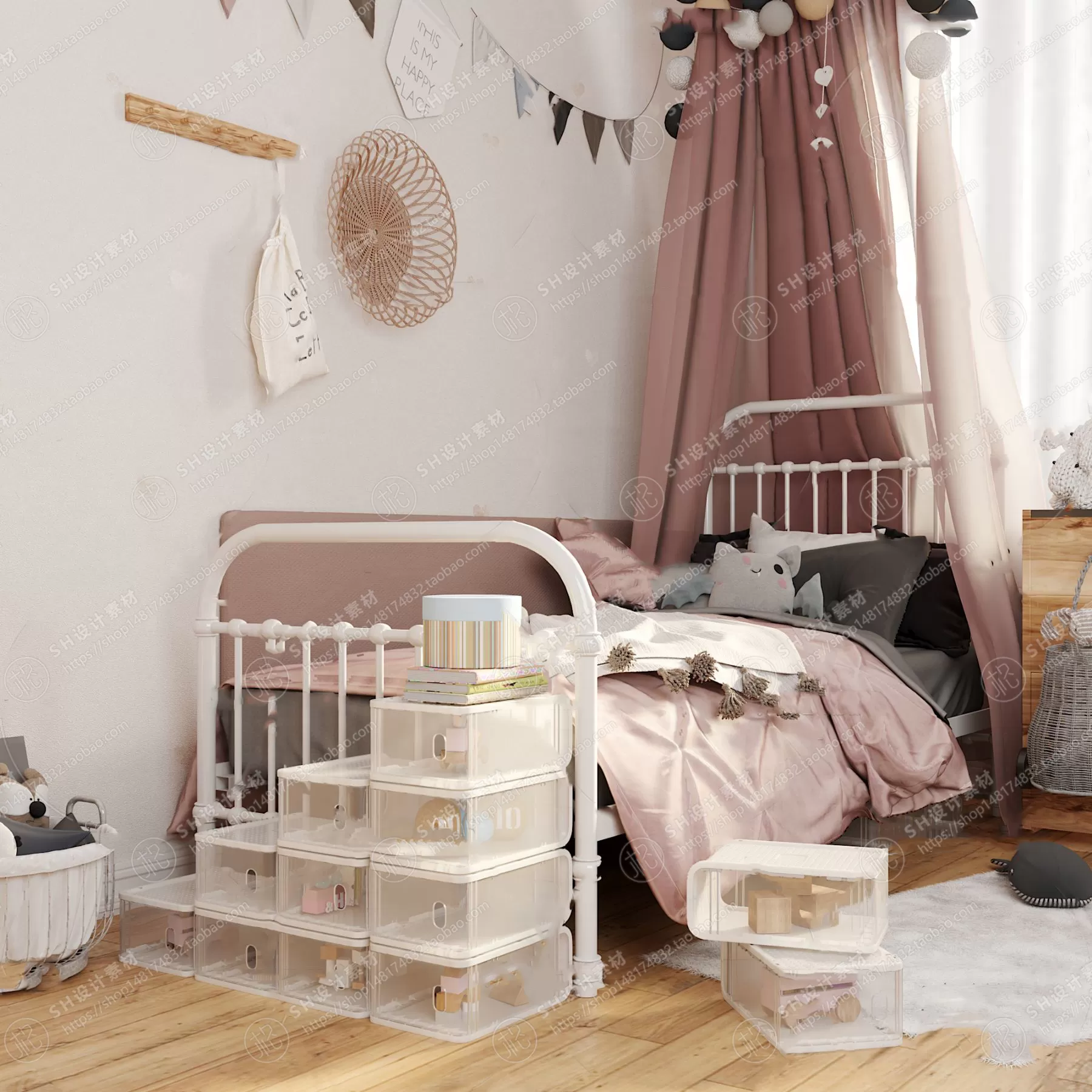 CHILDREN ROOM 3D SCENES – VRAY RENDER – 50 CHILDREN ROOM 3D SCENES – VRAY RENDER – 50