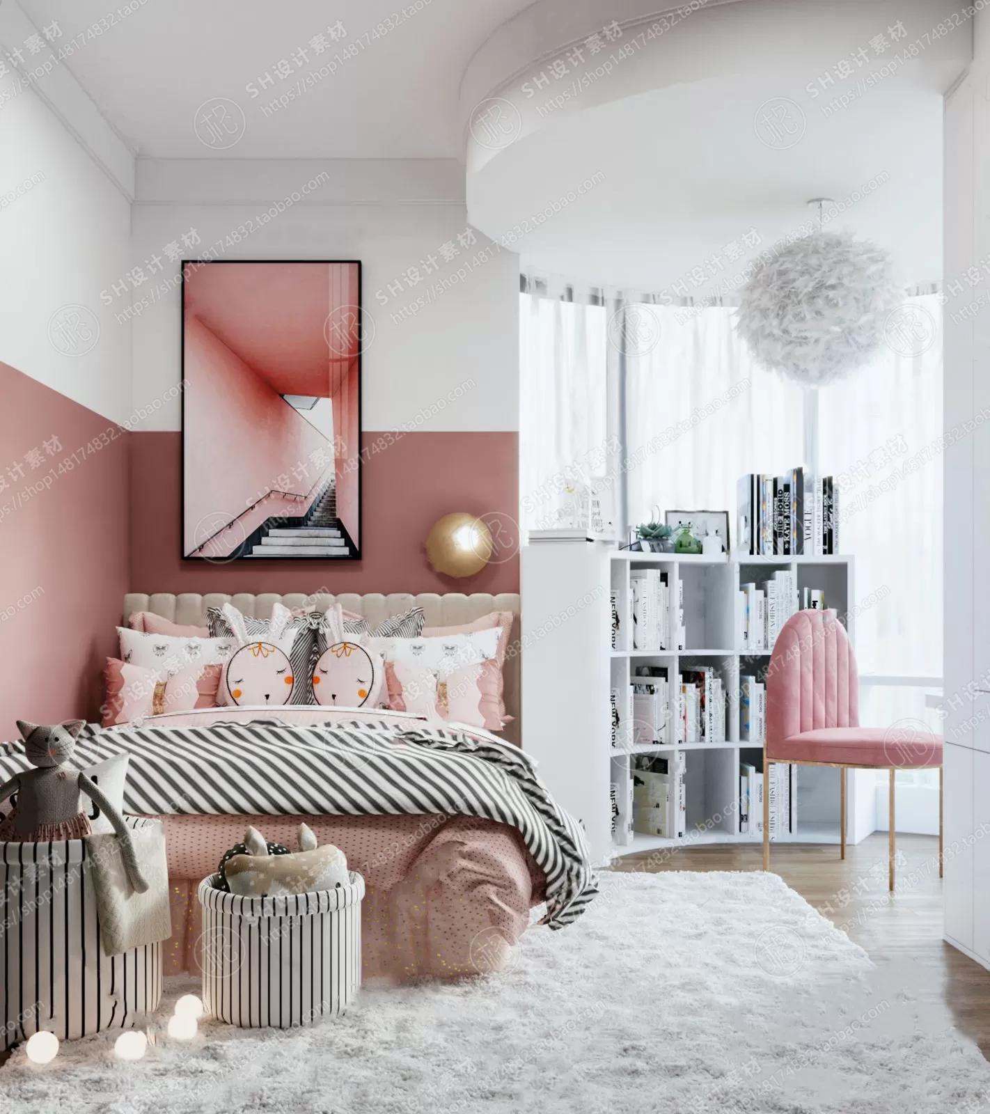 CHILDREN ROOM 3D SCENES – VRAY RENDER – 52 CHILDREN ROOM 3D SCENES – VRAY RENDER – 52