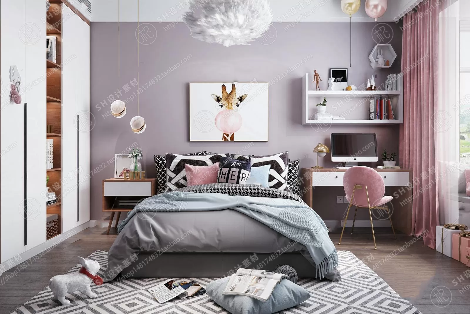 CHILDREN ROOM 3D SCENES – VRAY RENDER – 57 CHILDREN ROOM 3D SCENES – VRAY RENDER – 57