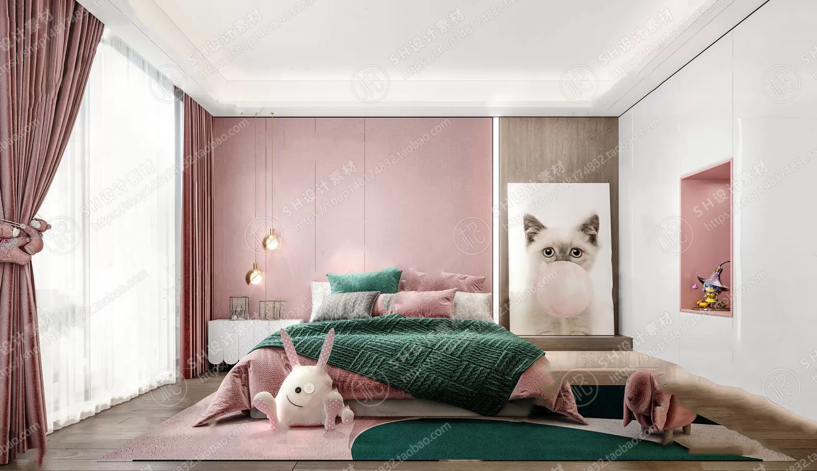 CHILDREN ROOM 3D SCENES – VRAY RENDER – 62 CHILDREN ROOM 3D SCENES – VRAY RENDER – 62