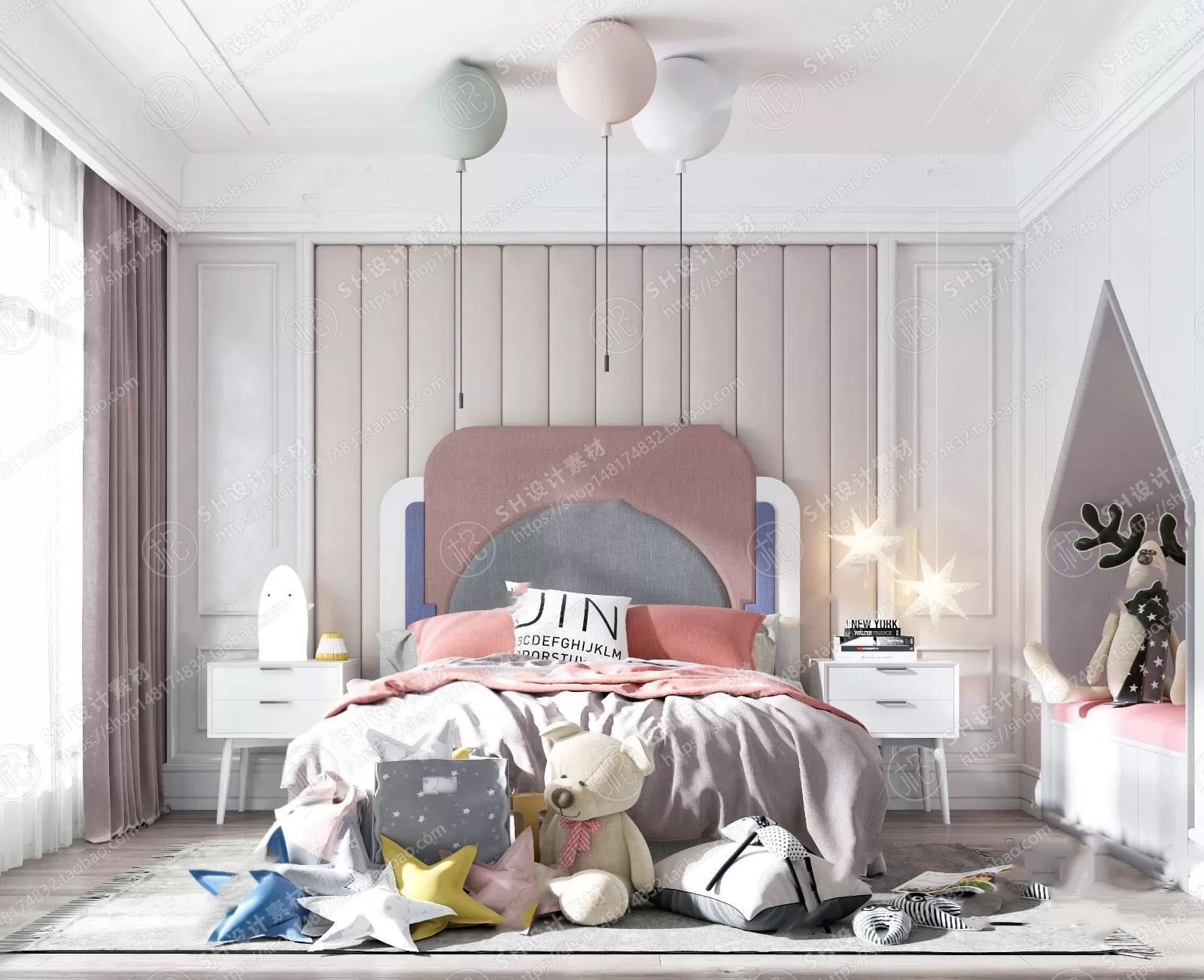 CHILDREN ROOM 3D SCENES – VRAY RENDER – 67 CHILDREN ROOM 3D SCENES – VRAY RENDER – 67