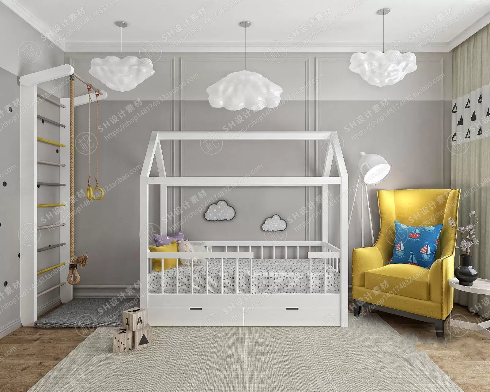 CHILDREN ROOM 3D SCENES – VRAY RENDER – 69 CHILDREN ROOM 3D SCENES – VRAY RENDER – 69