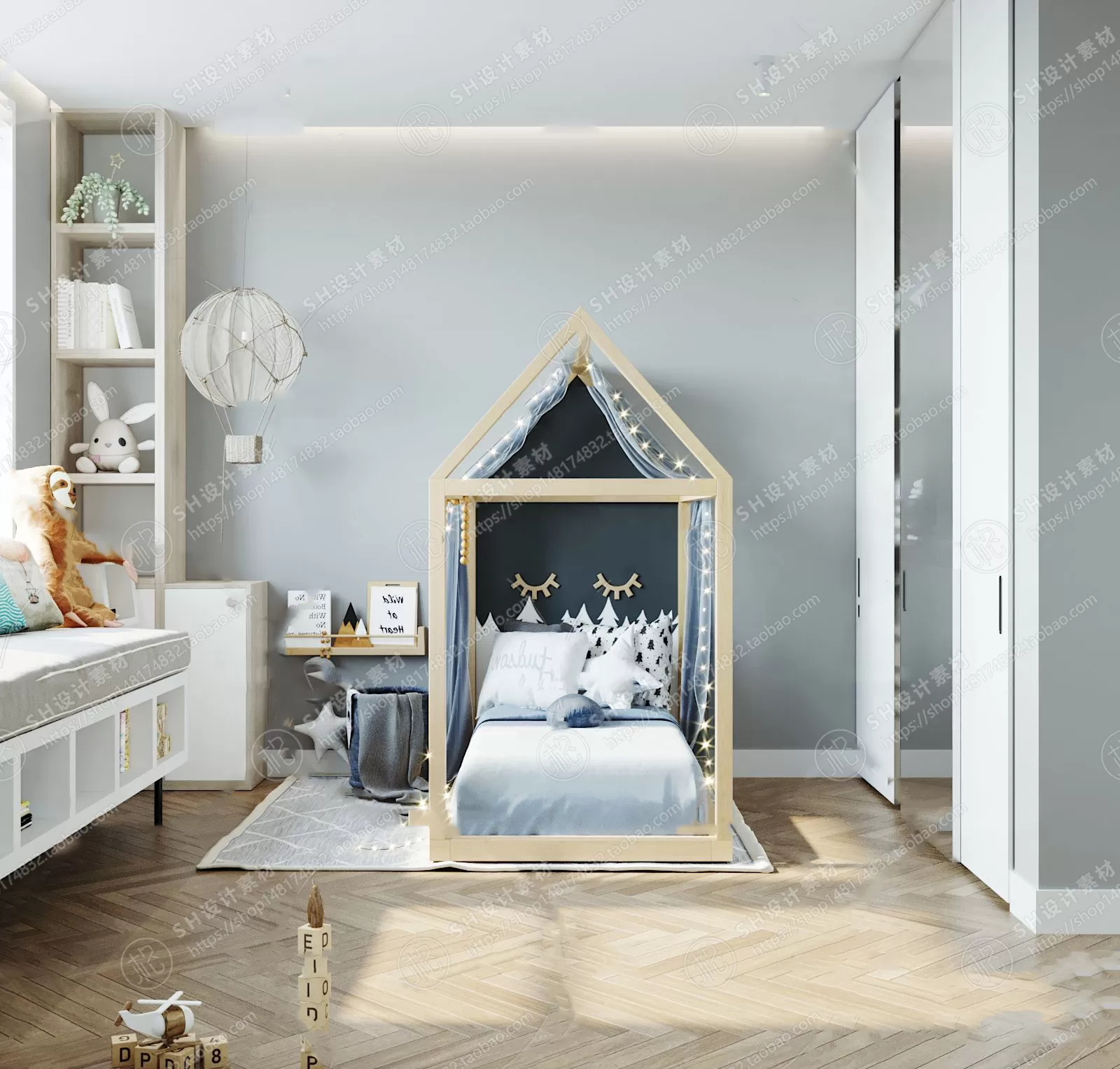 CHILDREN ROOM 3D SCENES – VRAY RENDER – 71 CHILDREN ROOM 3D SCENES – VRAY RENDER – 71