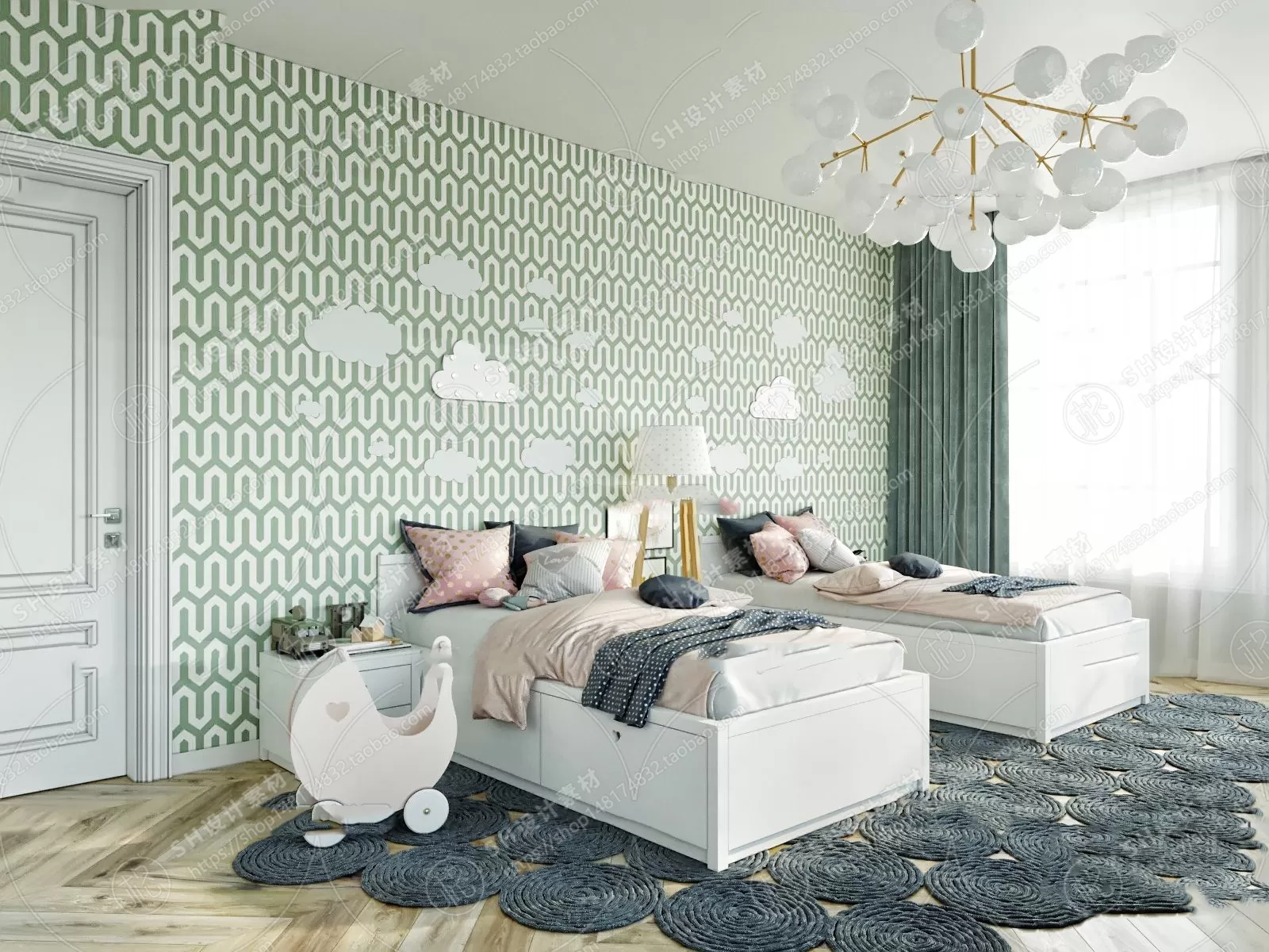 CHILDREN ROOM 3D SCENES – VRAY RENDER – 73 CHILDREN ROOM 3D SCENES – VRAY RENDER – 73