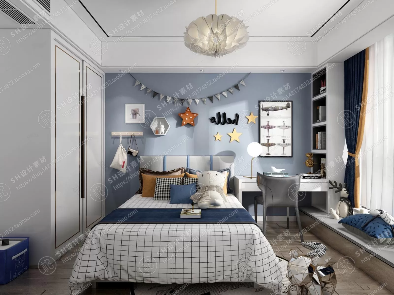 CHILDREN ROOM 3D SCENES – VRAY RENDER – 83 CHILDREN ROOM 3D SCENES – VRAY RENDER – 83