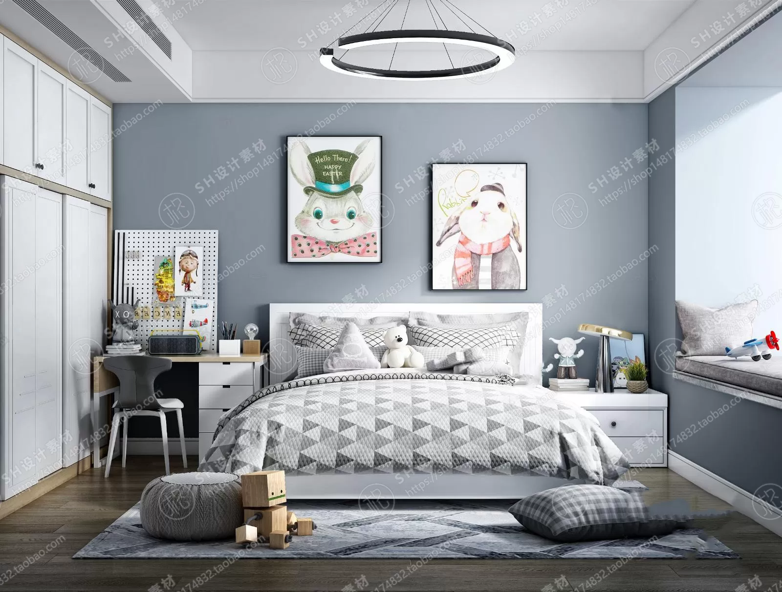 CHILDREN ROOM 3D SCENES – VRAY RENDER – 84 CHILDREN ROOM 3D SCENES – VRAY RENDER – 84