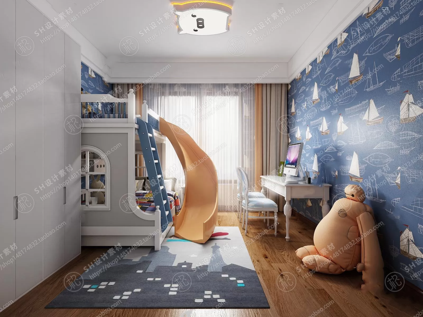 CHILDREN ROOM 3D SCENES – VRAY RENDER – 93 CHILDREN ROOM 3D SCENES – VRAY RENDER – 93